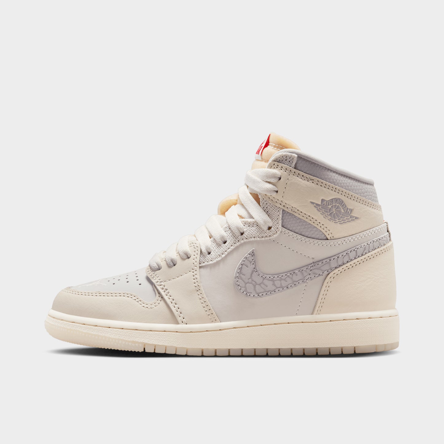 Jordan 1 Retro High OG GS Sail / University Red - Pale Ivory