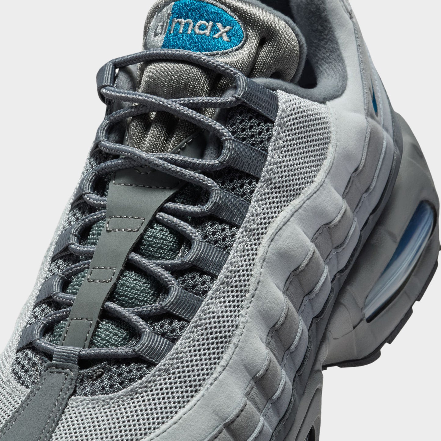 Nike Air Max 95 OG Gris fumé / Vert - Gris loup