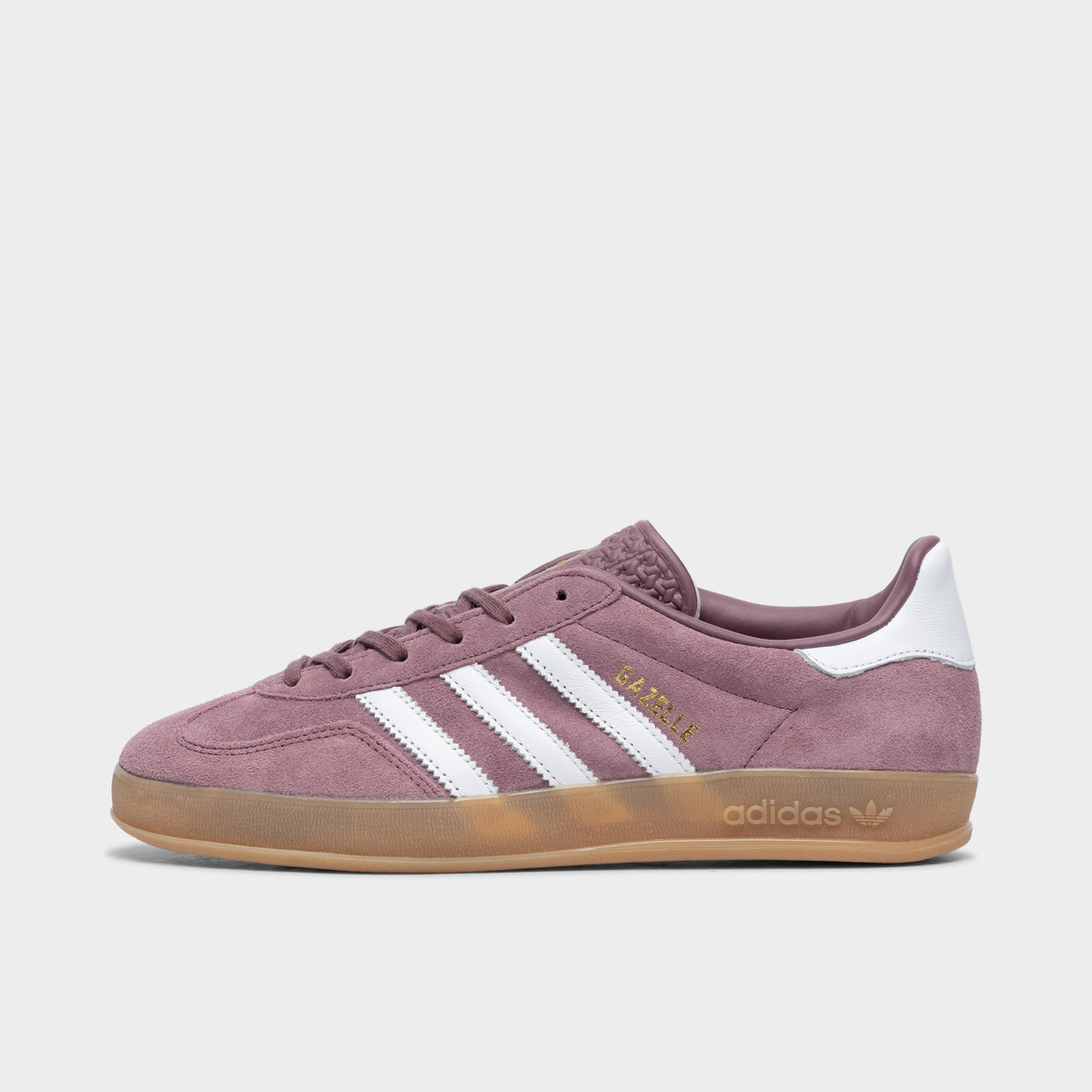 adidas Women s Gazelle Indoor Shadow Fig White Gum