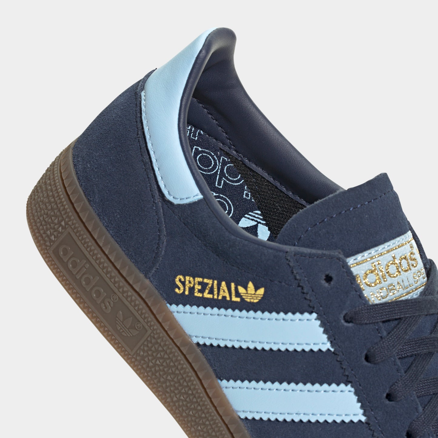 adidas Handball Spezial Junior Bleu Marine / Bleu Ciel - Gomme