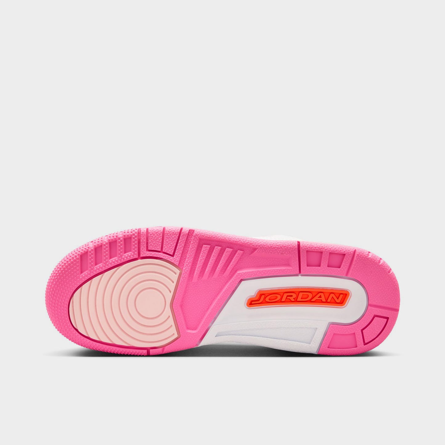 Jordan 3 KSA Retro GS Rose Perle / Orange Vif - Rose Fleuri