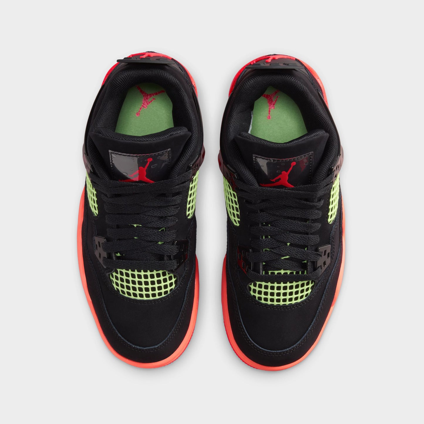Jordan 4 KS Retro GS Black / Infrared 23 - Bright Mango