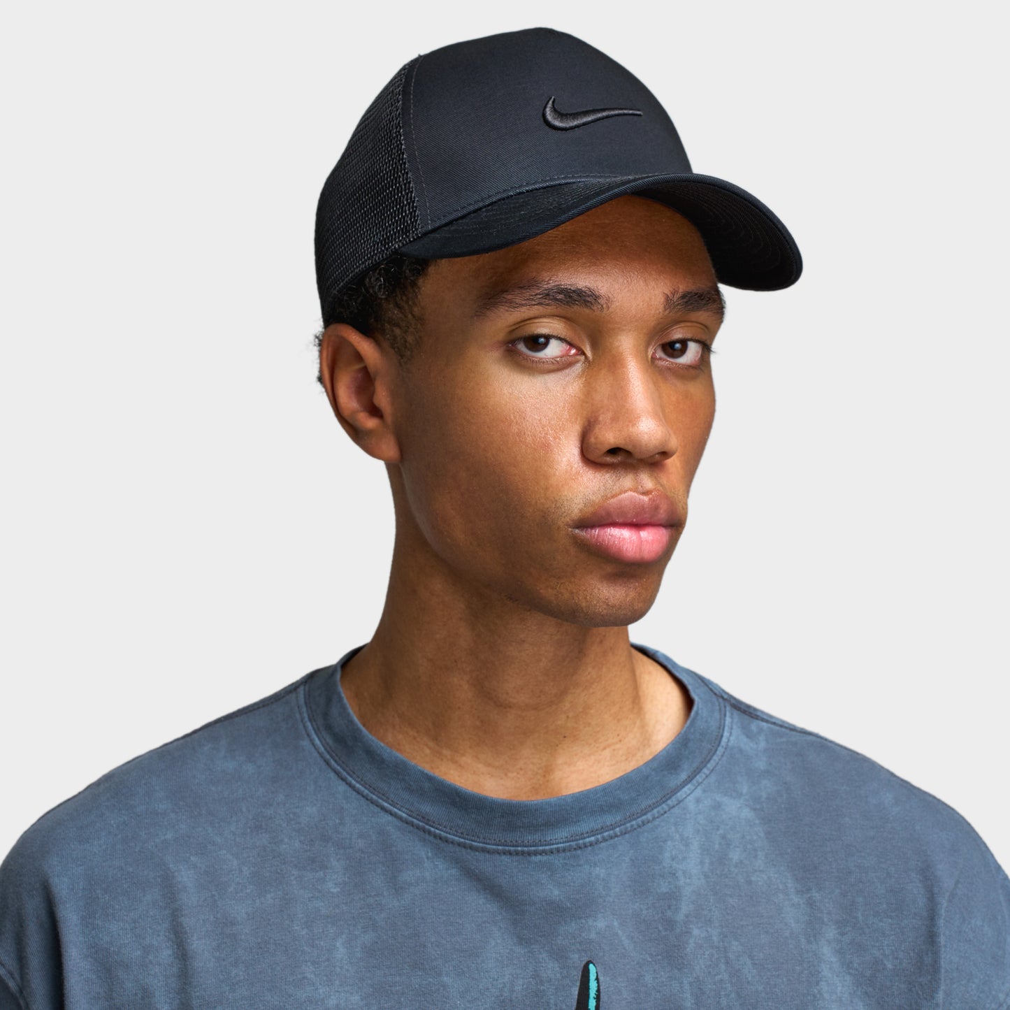 Nike Rise Structured Trucker Cap Black/ Black