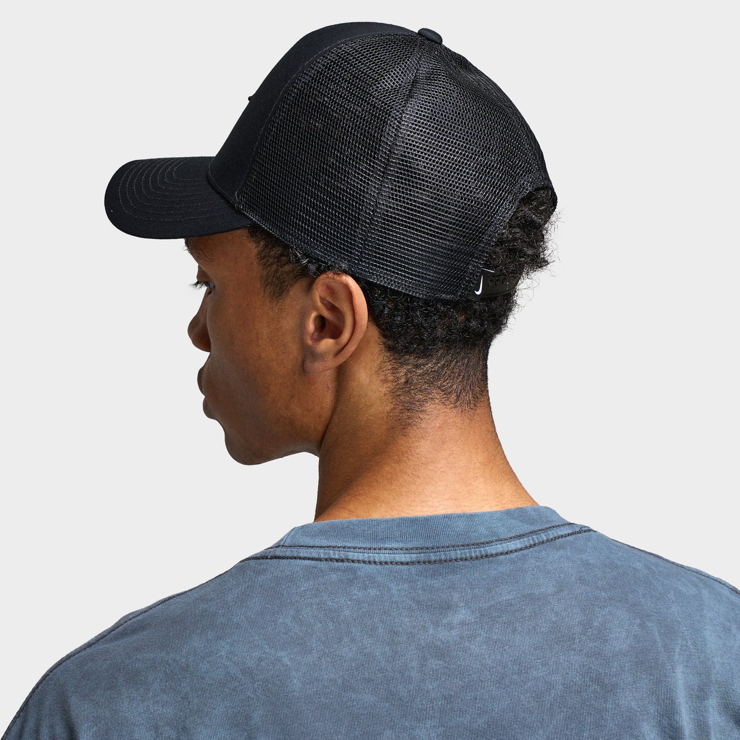 Nike Rise Structured Trucker Cap Black/ Black