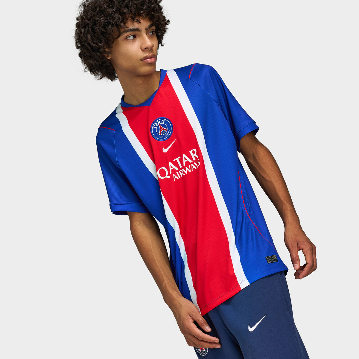 Nike Paris Saint-Germain Maillot Royal Ancien / Blanc - Rouge Universitaire