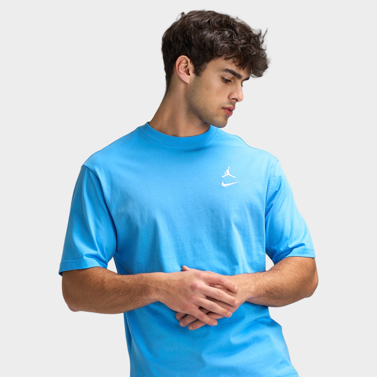 Jordan Varsity Brooklyn T-shirt à col rond Bleu universitaire / bleu marine