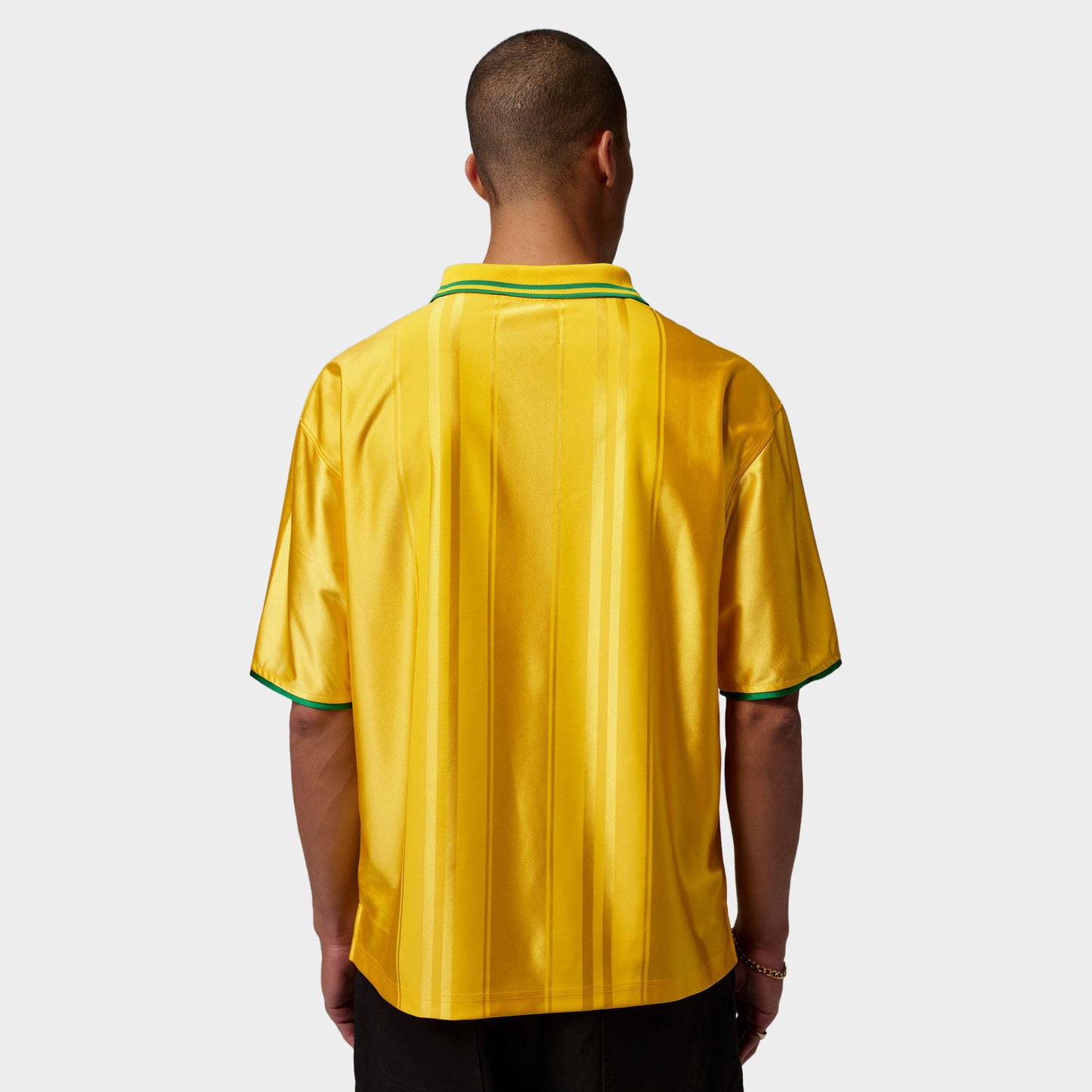 Jordan MJ Chandail Polo Maille P6 / Vert maïs universitaire