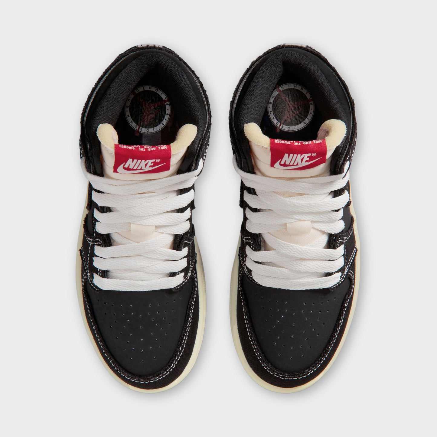 Jordan 1 High OG Retro PS Noir / Voile - Gomme