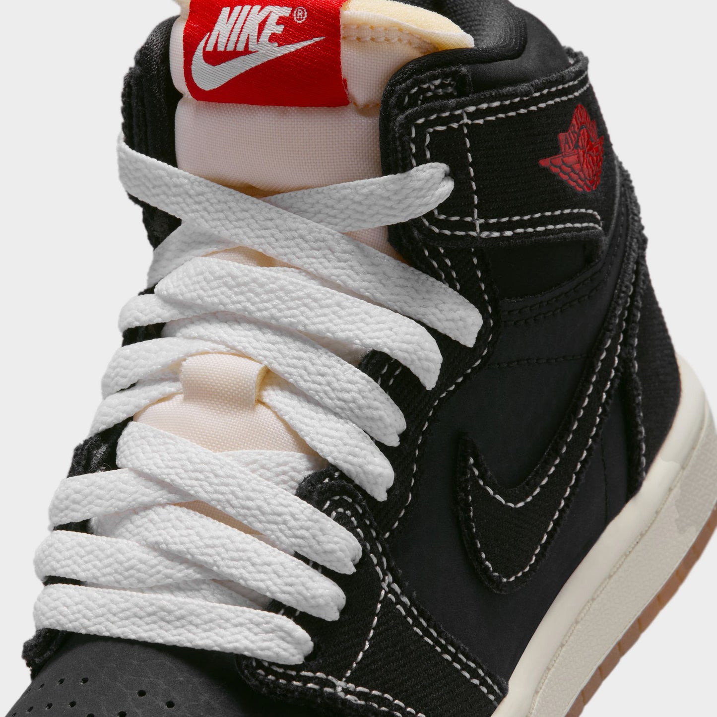 Jordan 1 High OG Retro PS Noir / Voile - Gomme