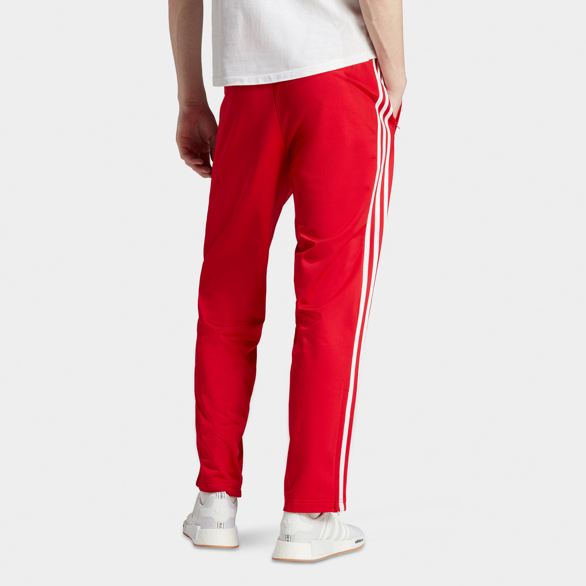 Adidas Originals Adicolor Firebird Track Pants Better Scarlet White