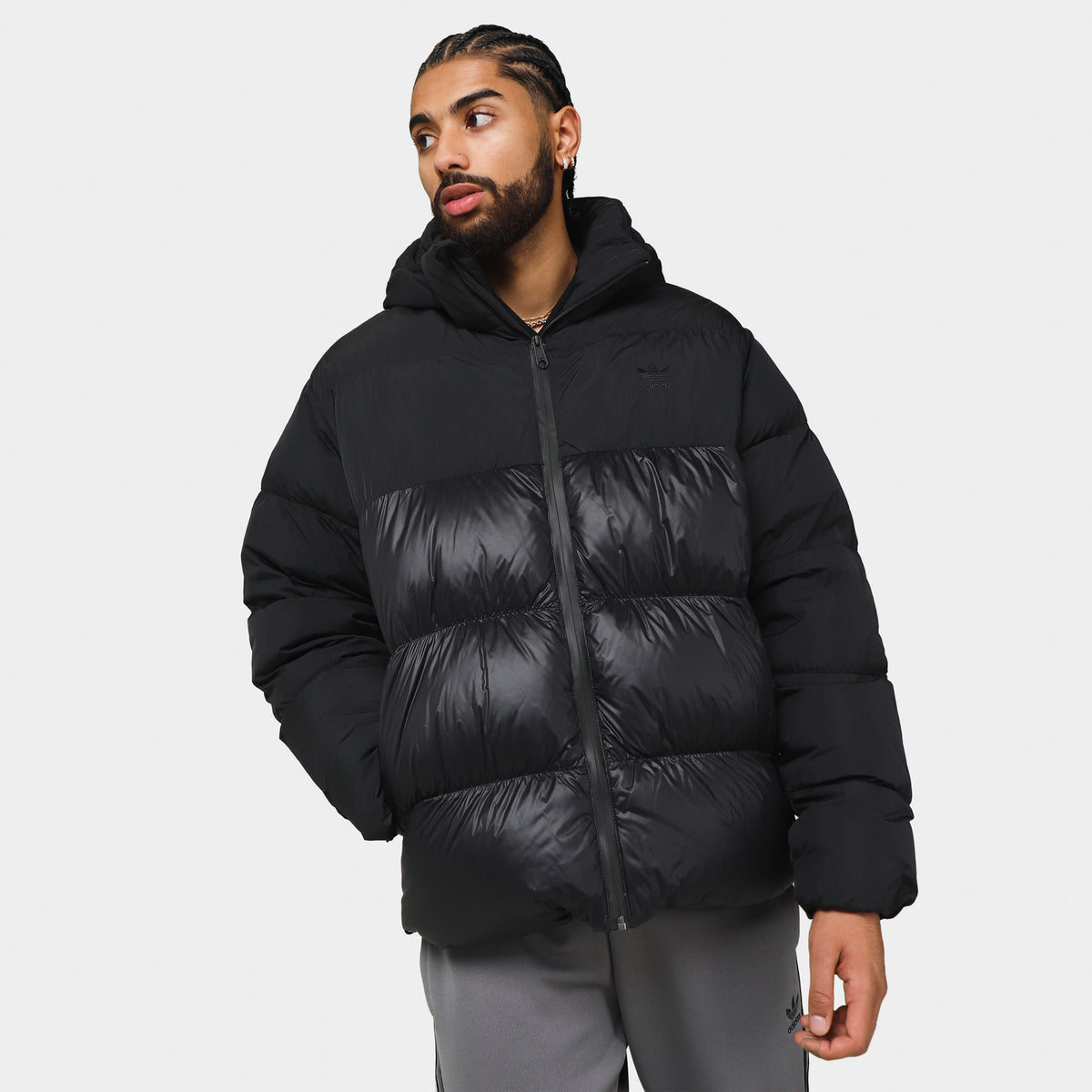 Black noir jackets veste adidas top