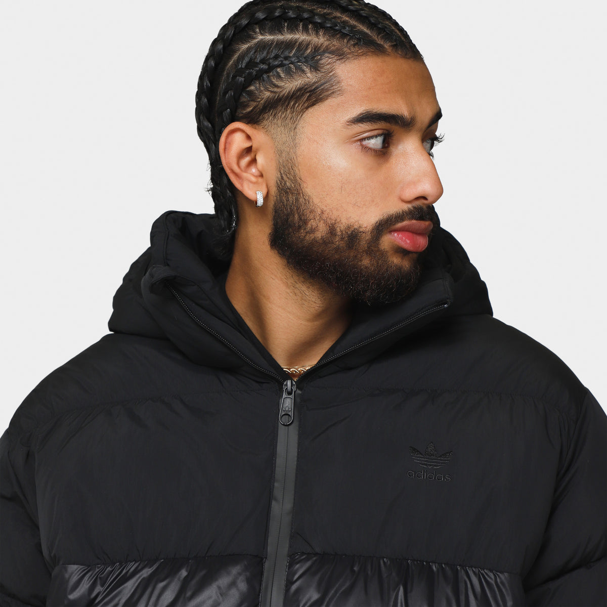 Adidas originals hooded jacket on sale