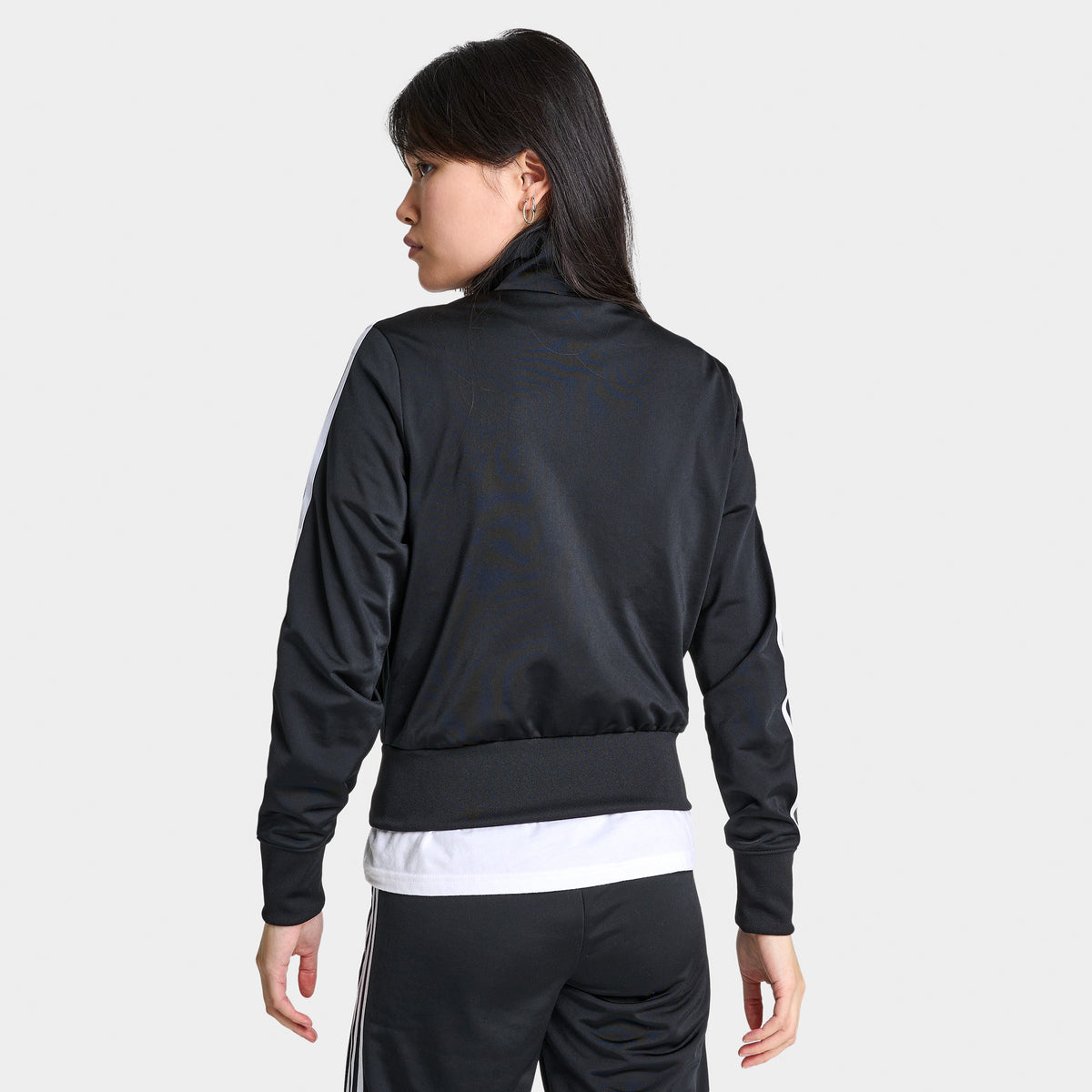 adidas Women s Firebird Track Jacket Black JD Sports