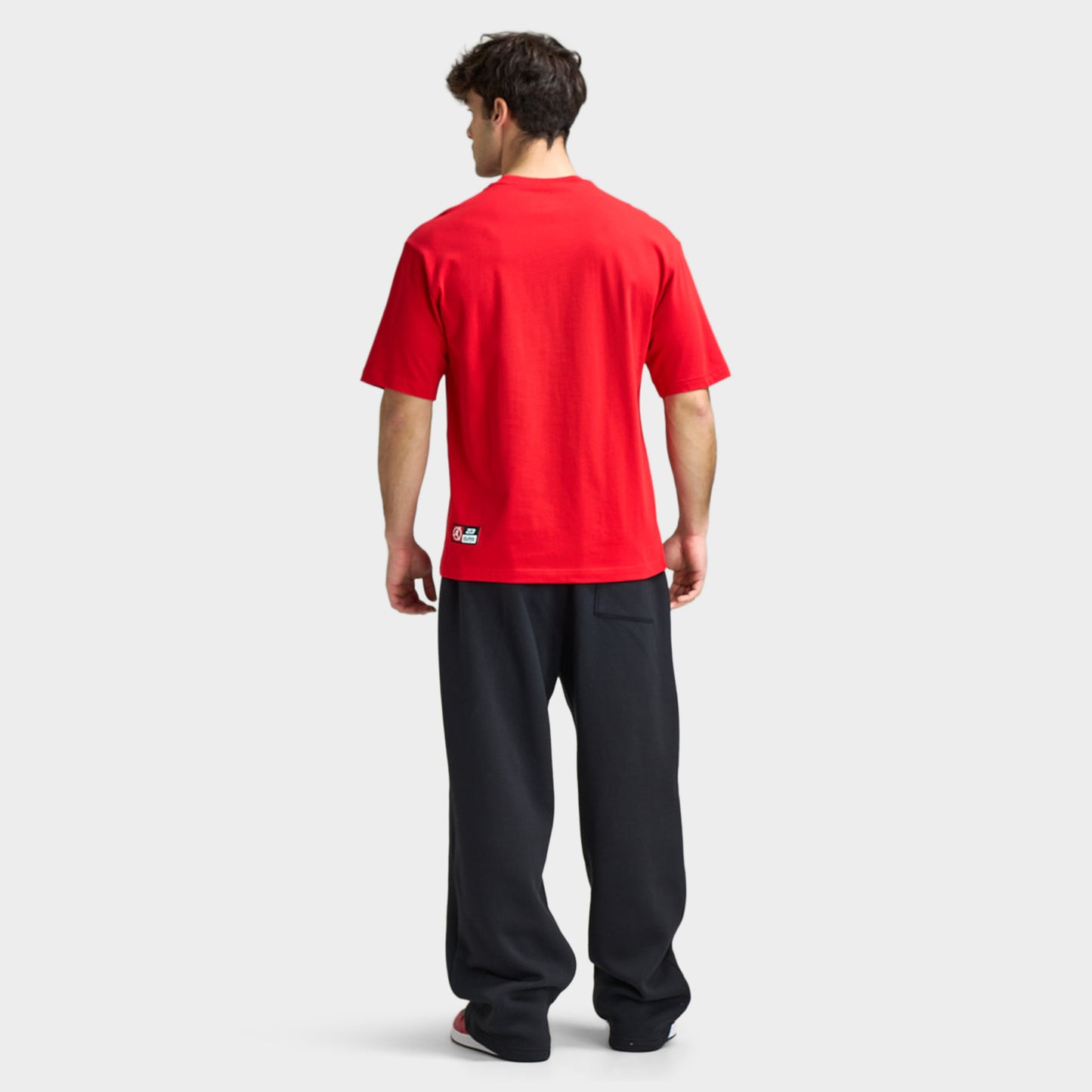 Jordan Graphic Flight Club Crew Neck Basic T-shirt / University Red