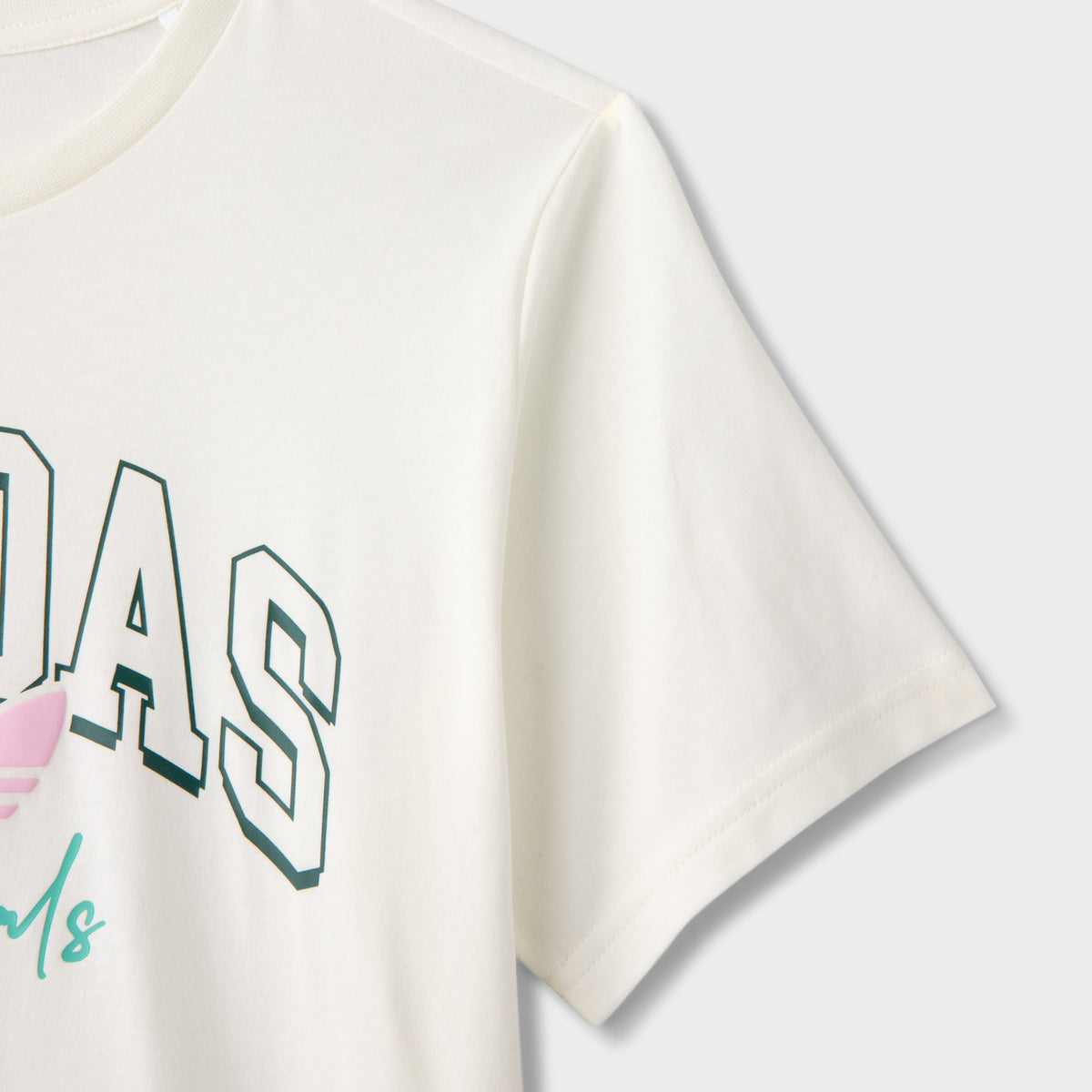 White adidas shirt top