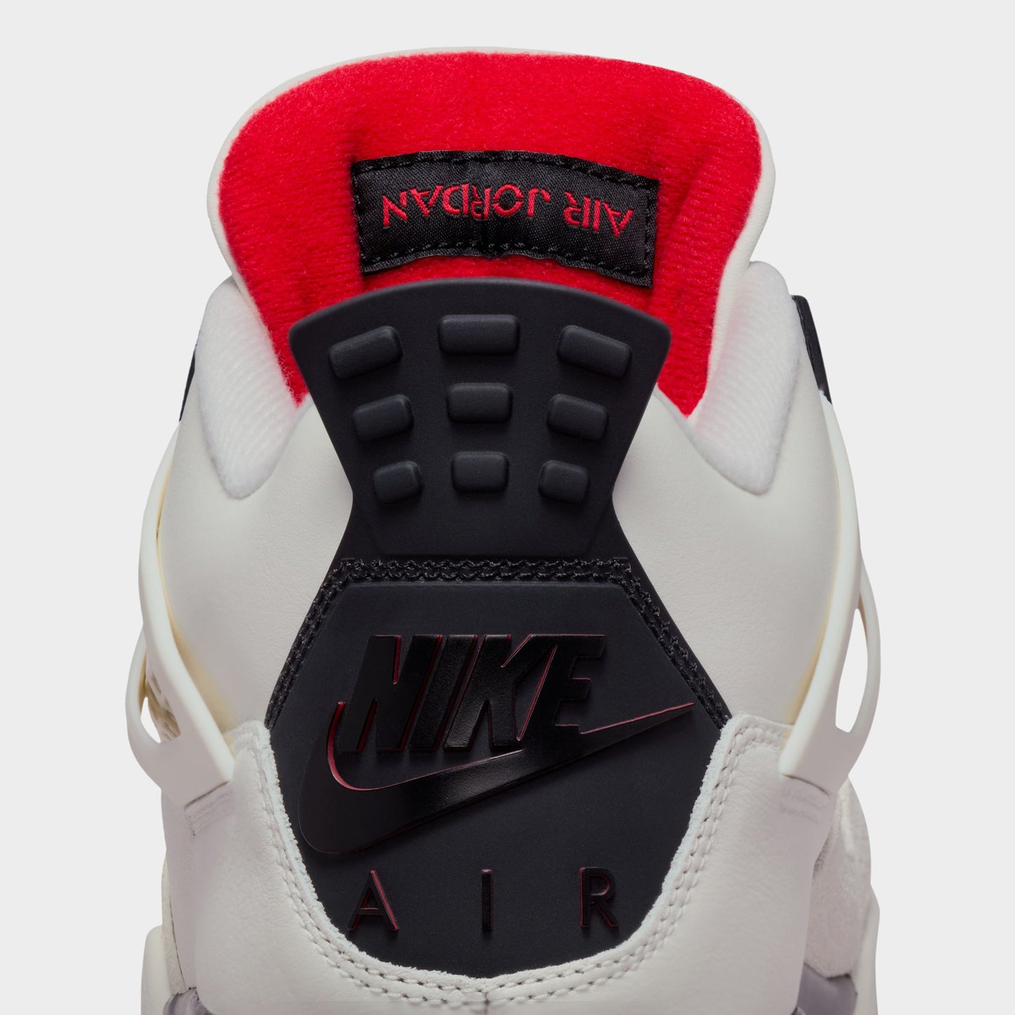 Jordan 4 Retro OG Flight Club Sail / Black - University Red