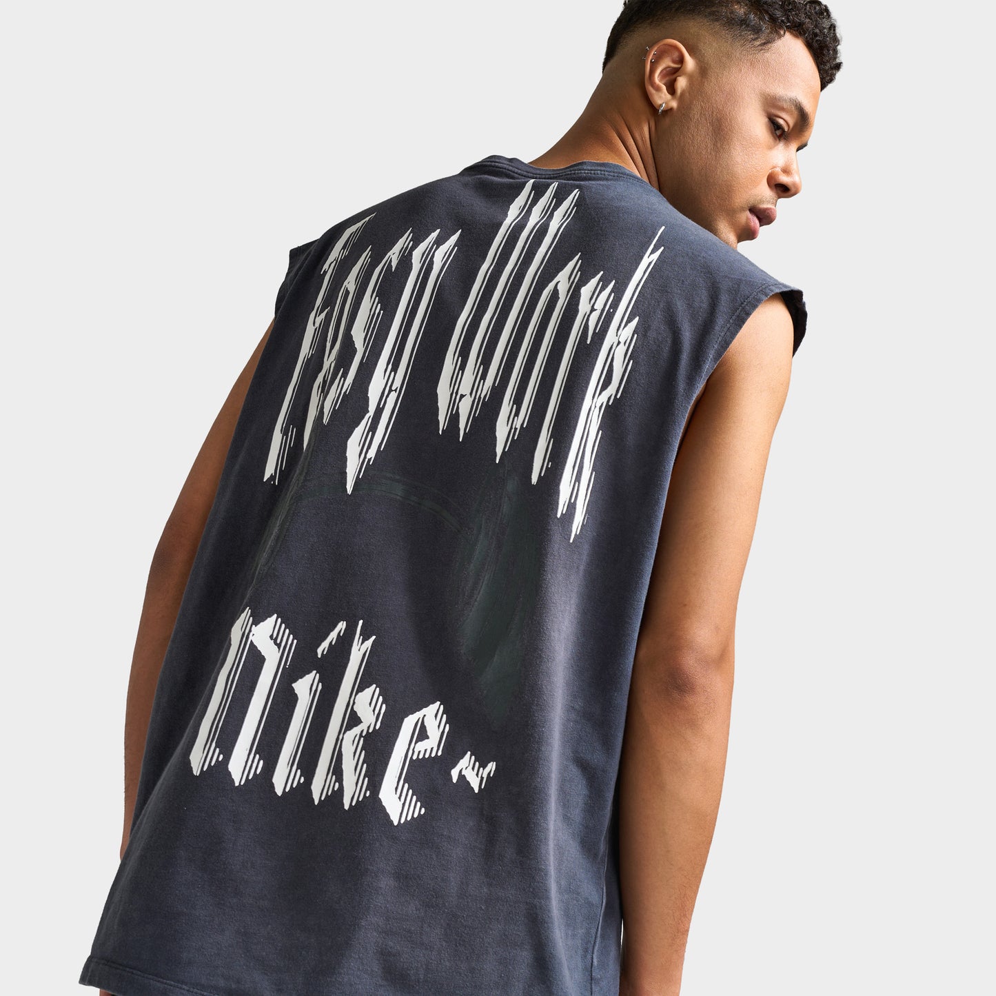 Nike Débardeur Train Verbe / Noir