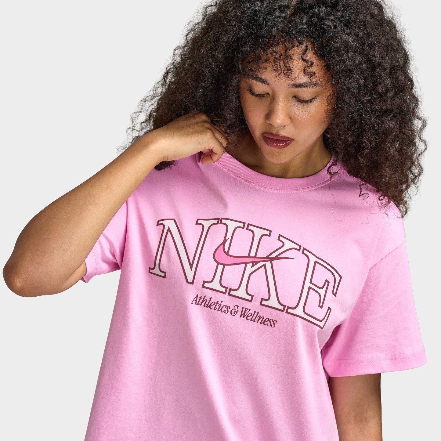 Nike Sportswear Women's Classic Oversized T-Shirt / Pink Rise