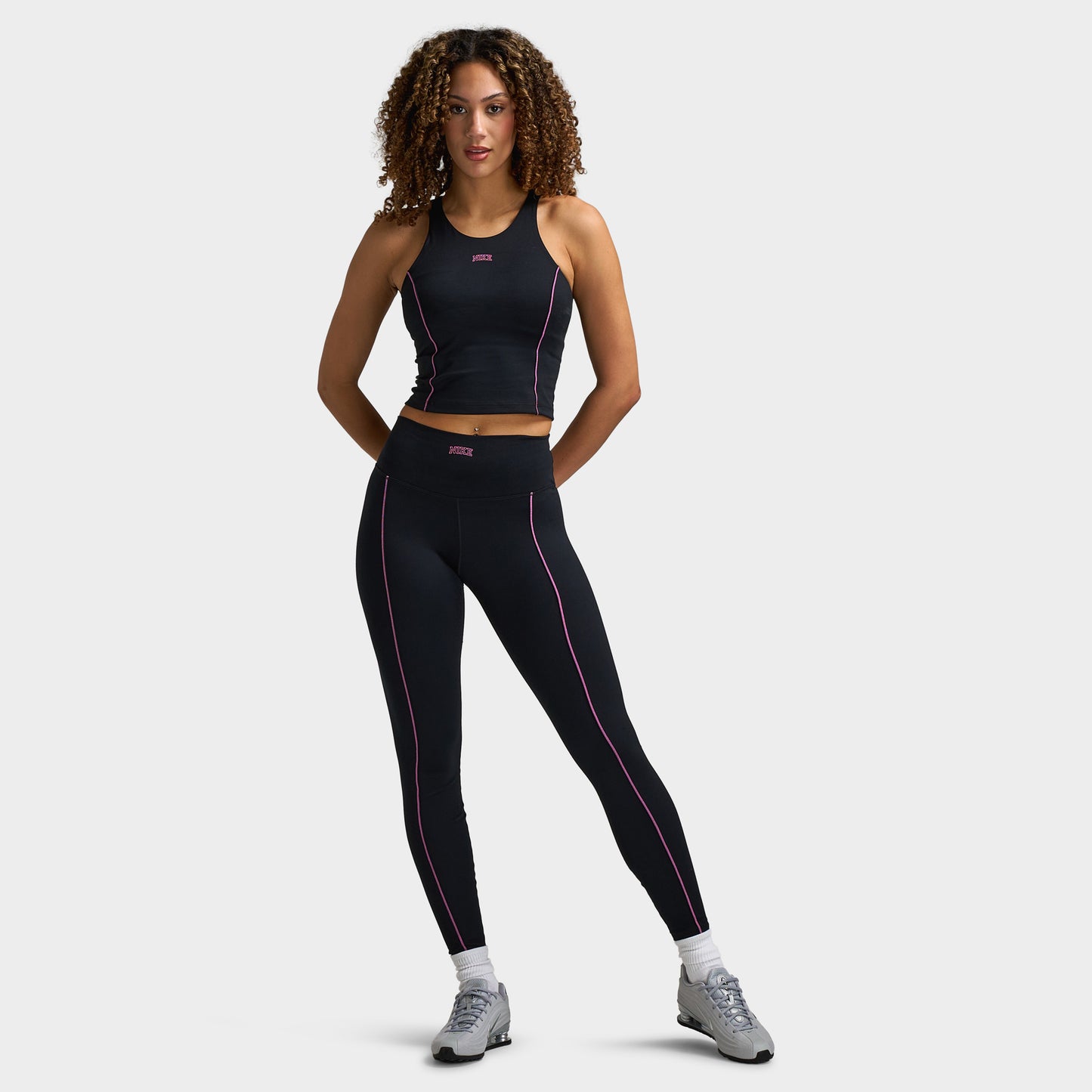 Nike One Women's Dri Fit High Rise Tight / Black