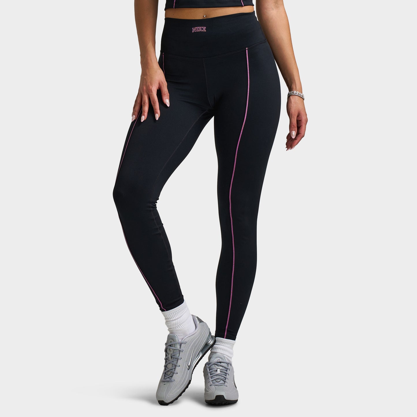 Nike One Women's Dri Fit High Rise Tight / Black