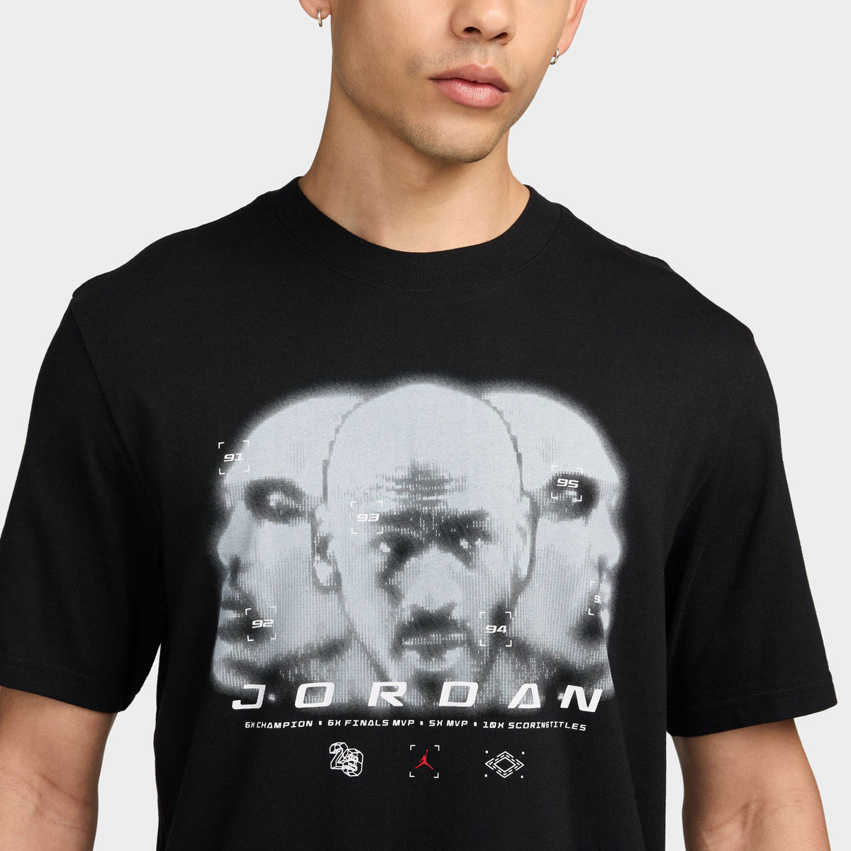 Jordan Dri-Fit Sport Crew 4 Black / Pure Platinum
