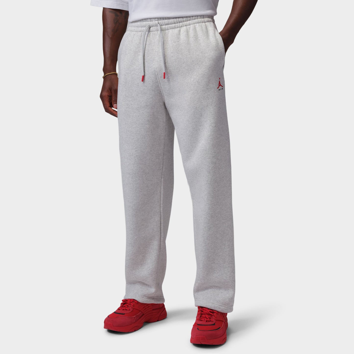 Jordan Brooklyn Fleece Open Hem Pants / Neutral Grey