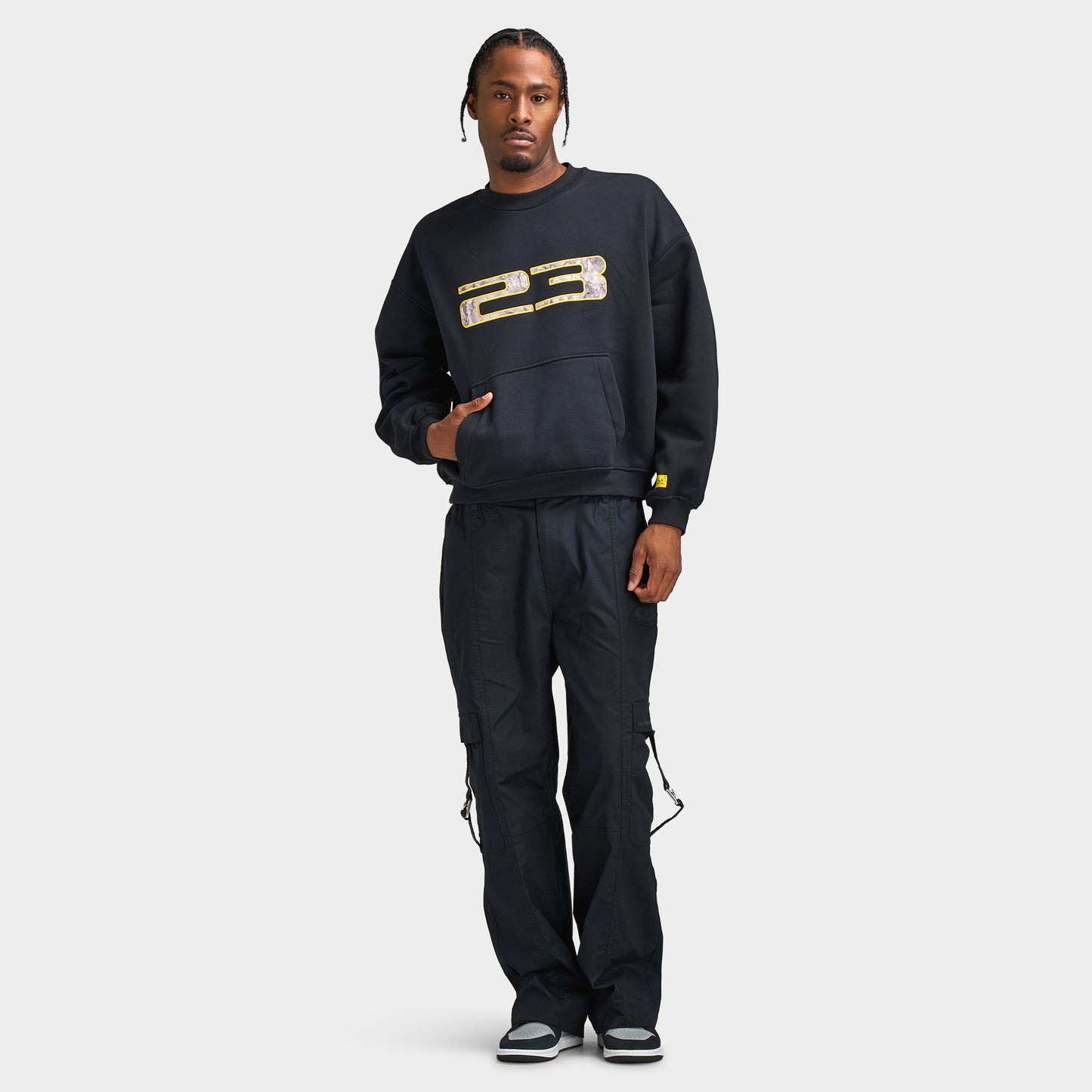 Jordan Brooklyn Realtree Fleece Crew / Black