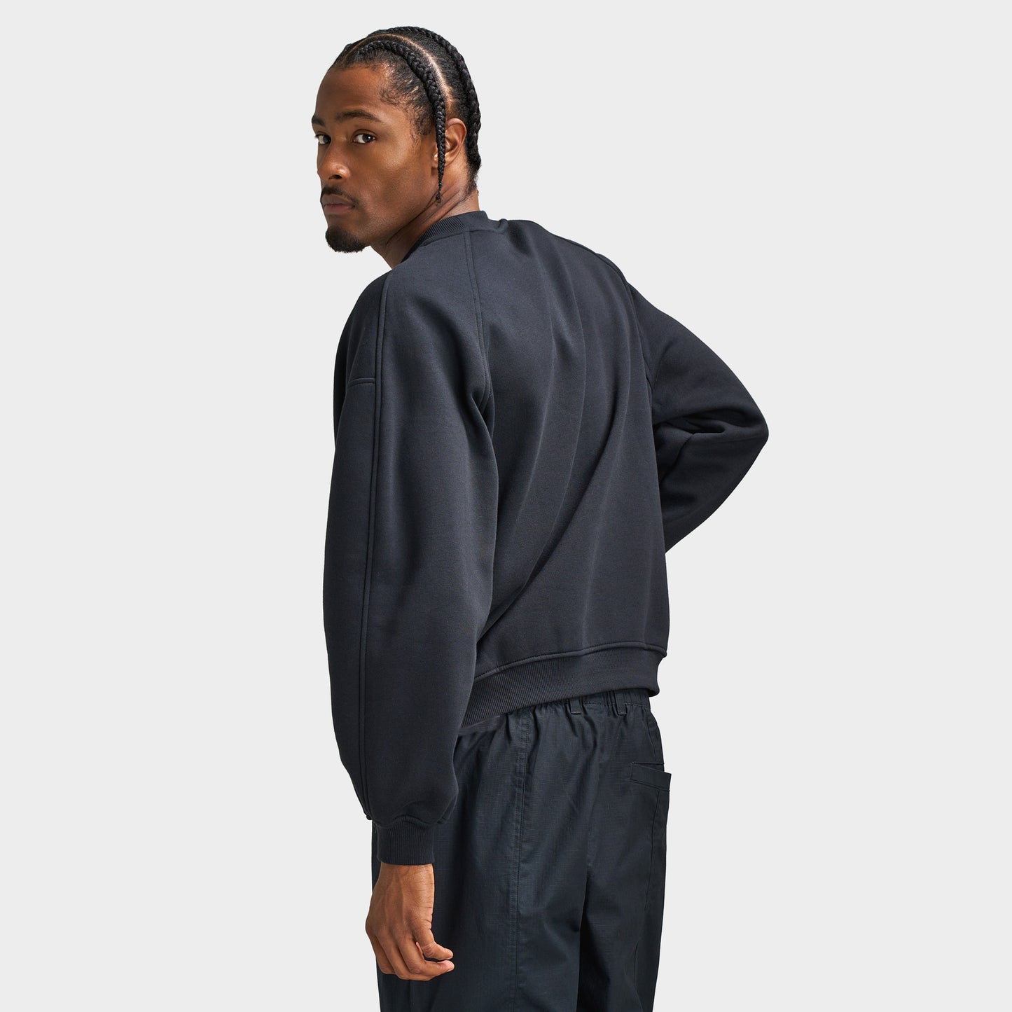 Jordan Brooklyn Realtree Fleece Crew / Black