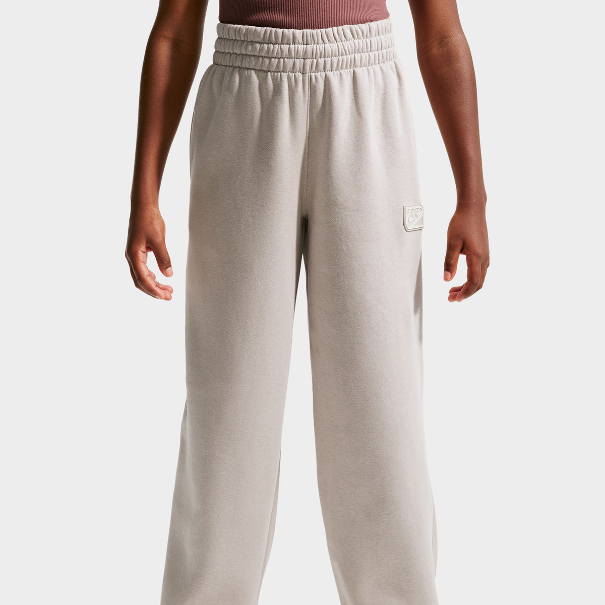 Nike Juniors' Club Fleece Open Hem Pants / Moon Particle
