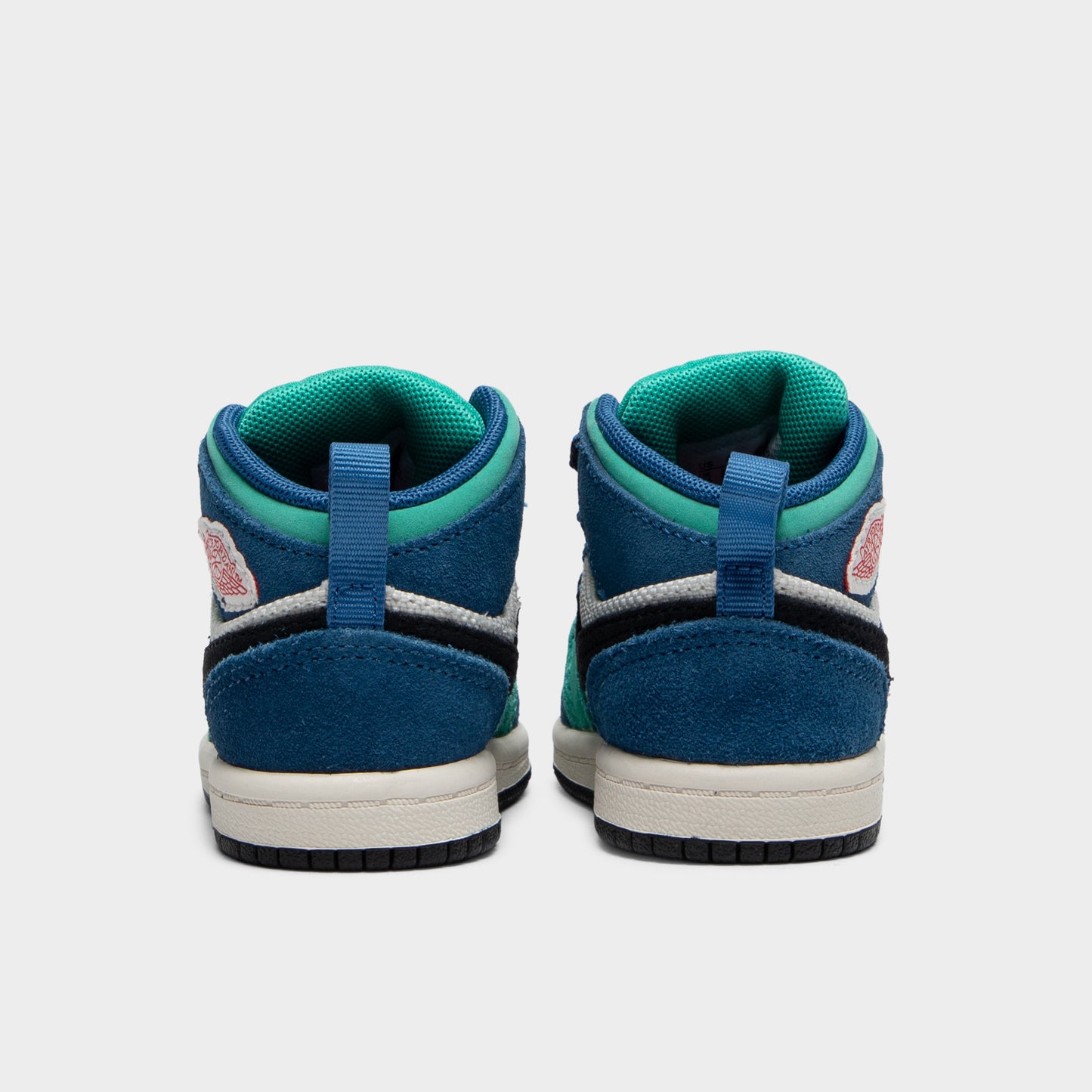 Jordan 1 Mid TD Chalk / University Red - True Blue