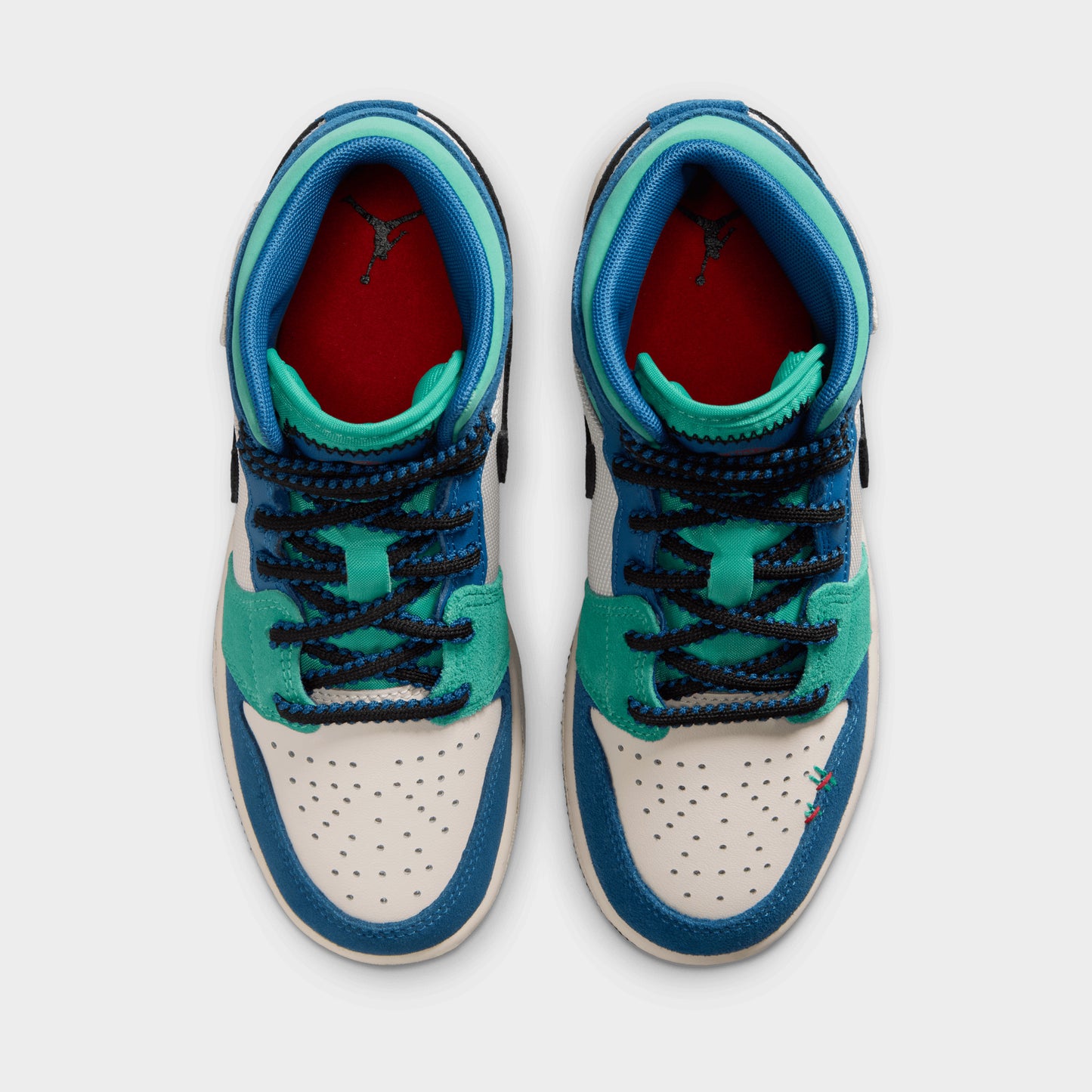 Jordan 1 Mid SE GS Chalk / University Red - True Blue