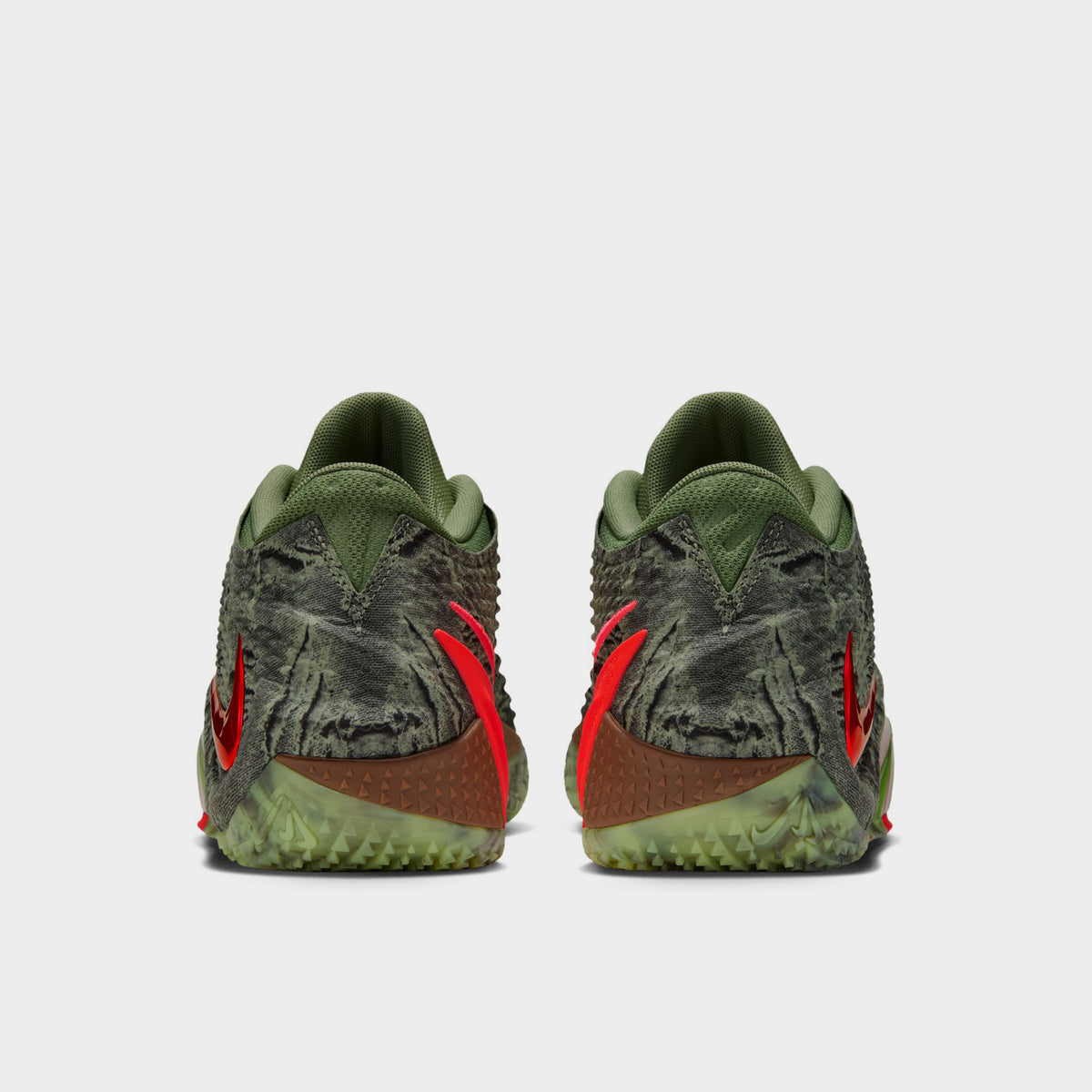 Nike Ja 4 Oil Green / Bright Crimson - Light Lemon Twist