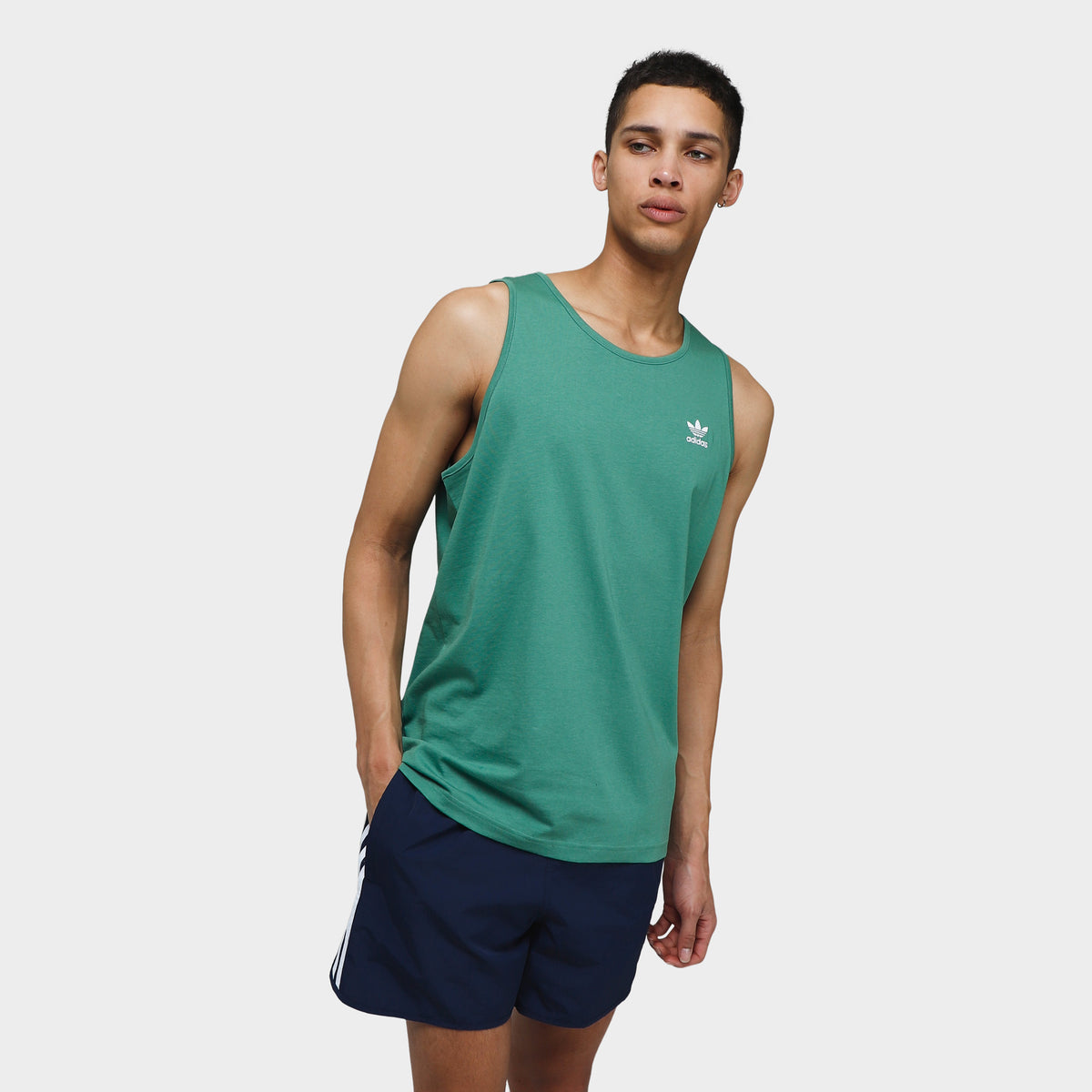 Green shell top adidas best sale