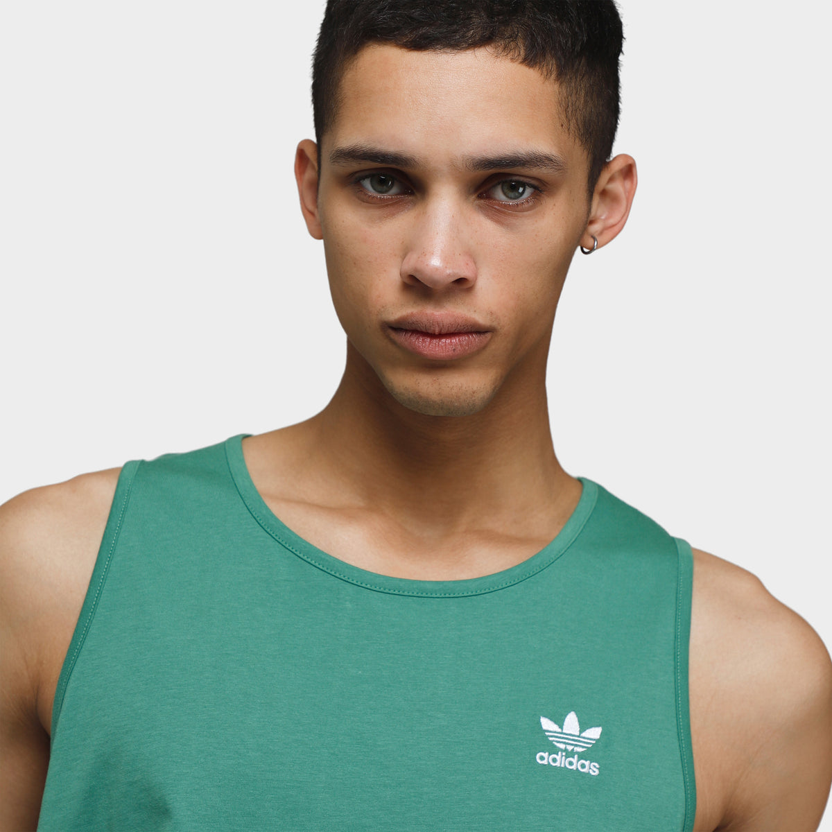 Green adidas tank top clearance