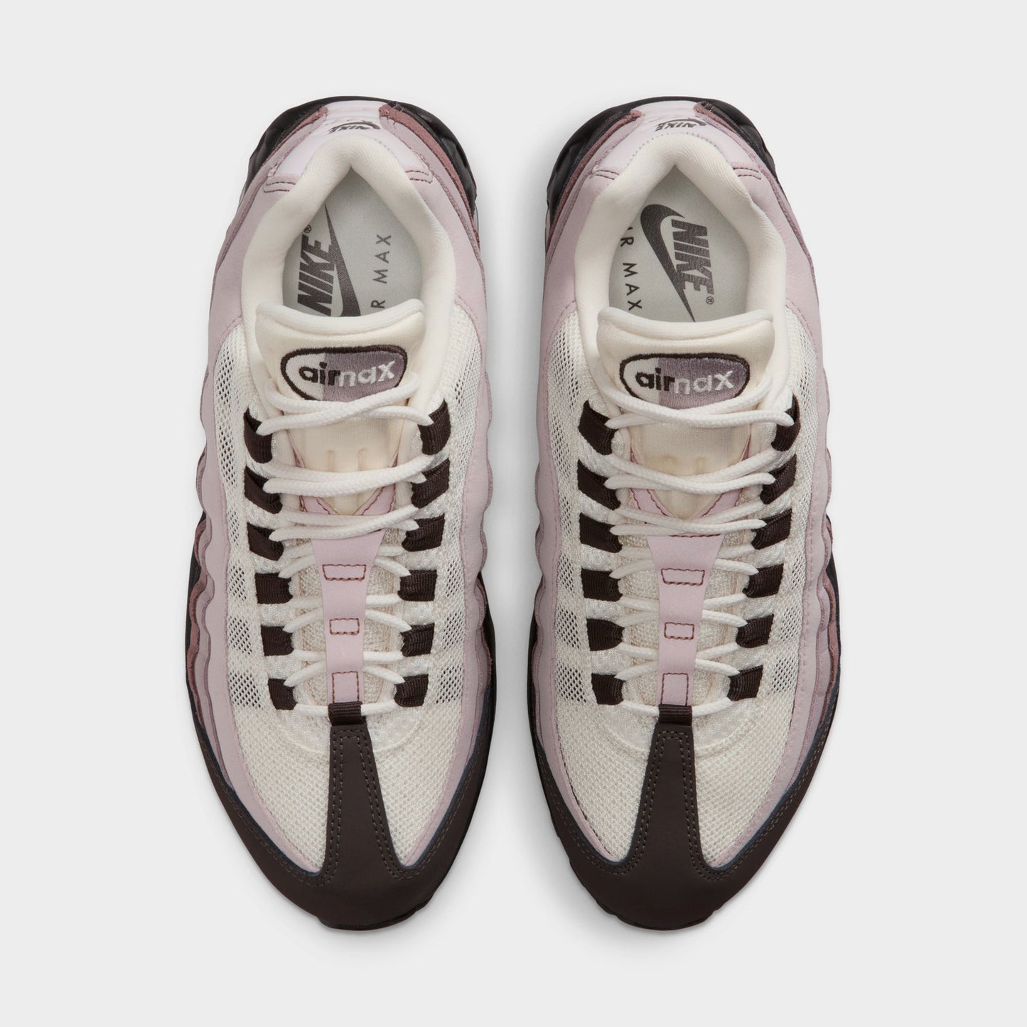 Nike Air Max 95 Femme Noir / Marron Velours - Tatouage