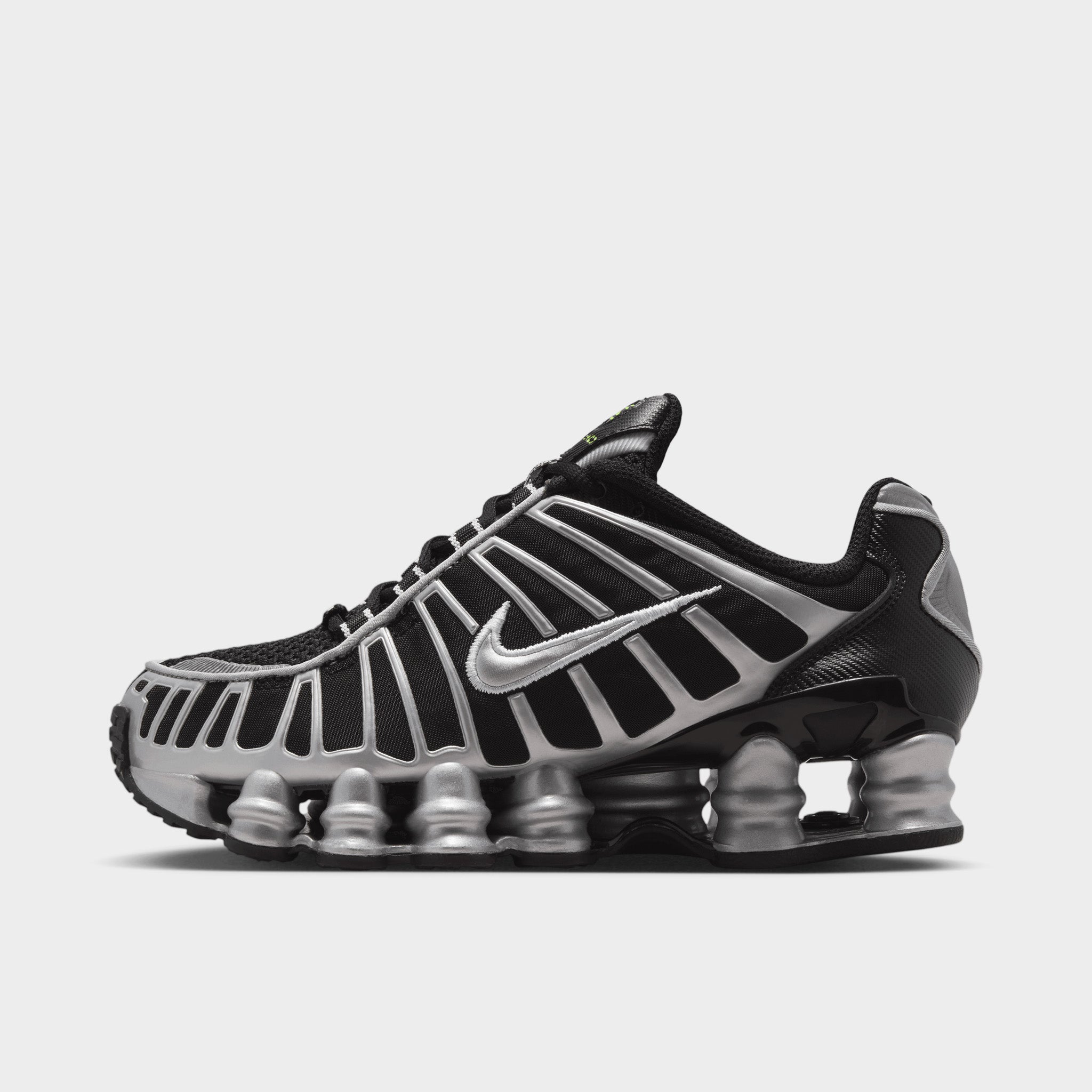 Nike Shox TL Black / Metallic Silver - Volt – JD Sports