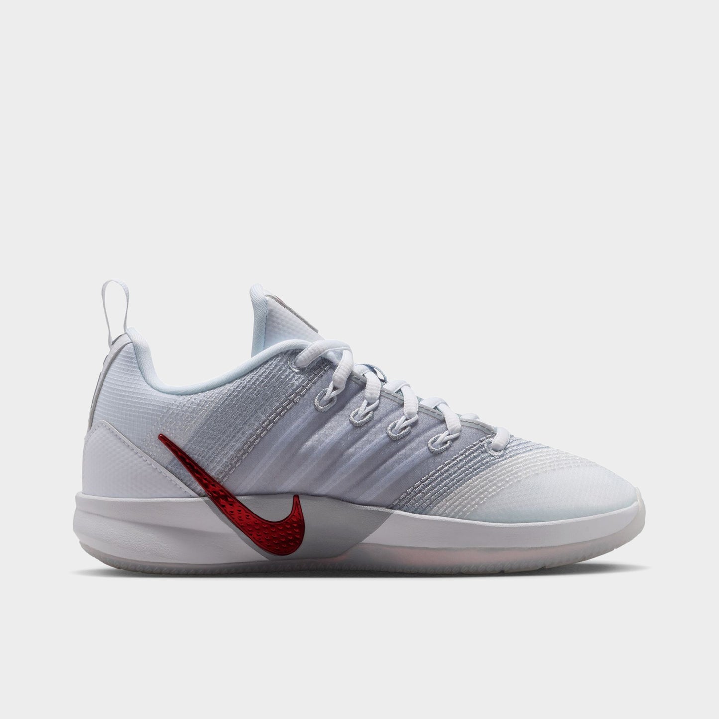 Nike Sabrina 3 GS White / Metallic Dark Grey - Wolf Grey
