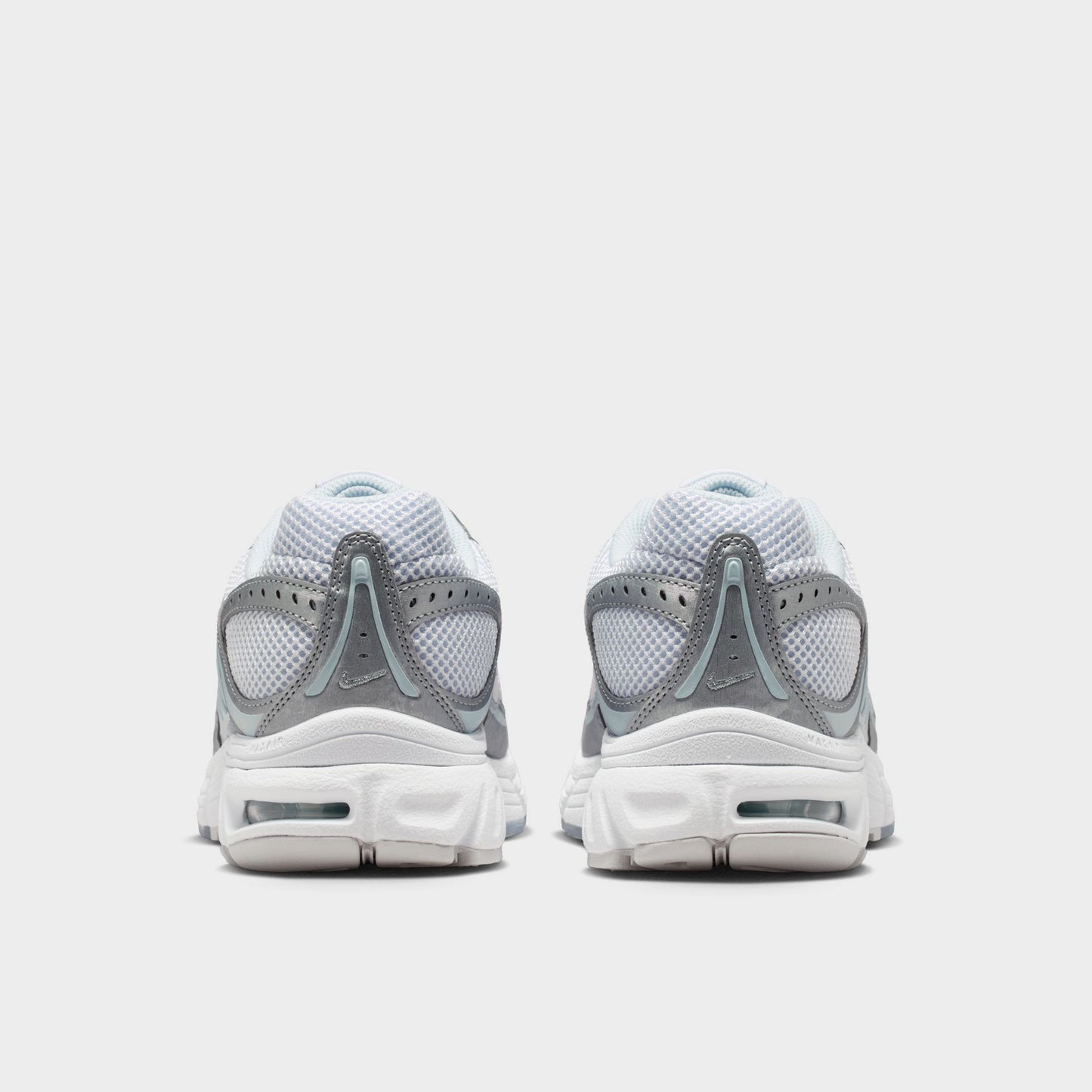 Nike Femmes Air Max Moto 2K Blanc / Argent métallique - Teinte Bleu