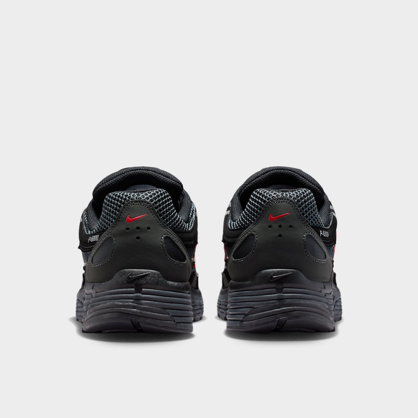 Nike P-6000 Dark Smoke Grey / Black - Metallic Silver