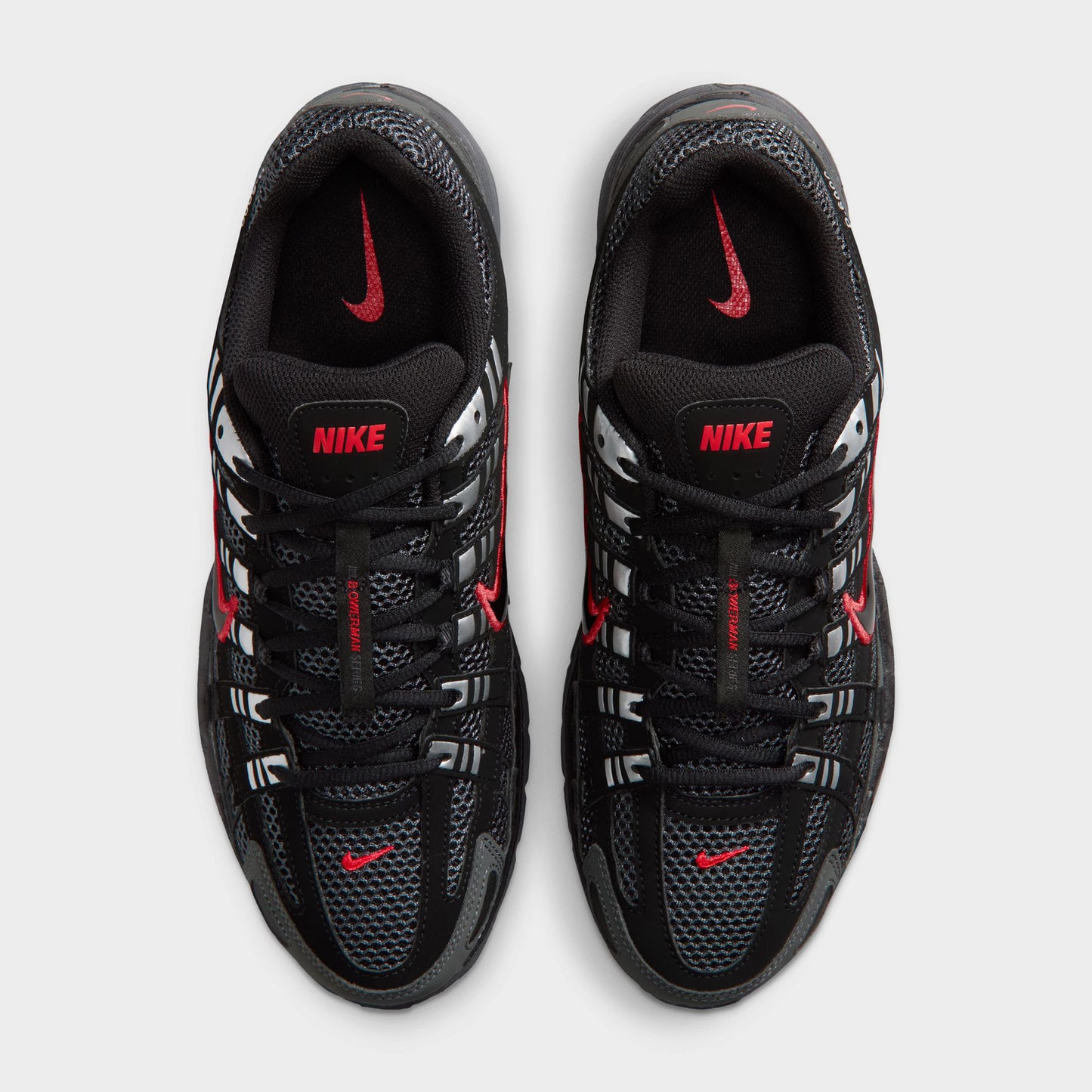 Nike P-6000 Dark Smoke Grey / Black - Metallic Silver