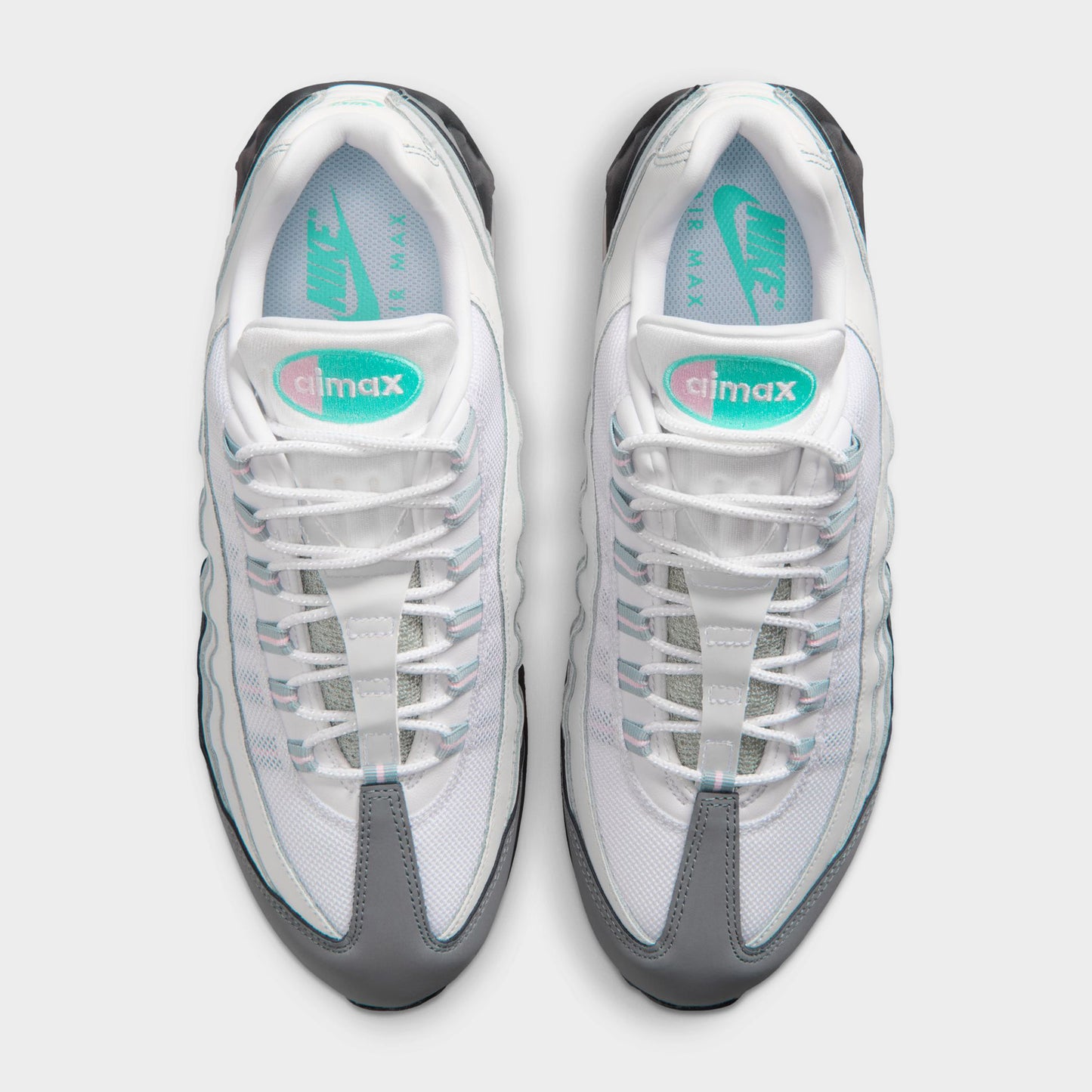 Nike Air Max 95 OG Anthracite / Pink Foam - Hyper Turquoise