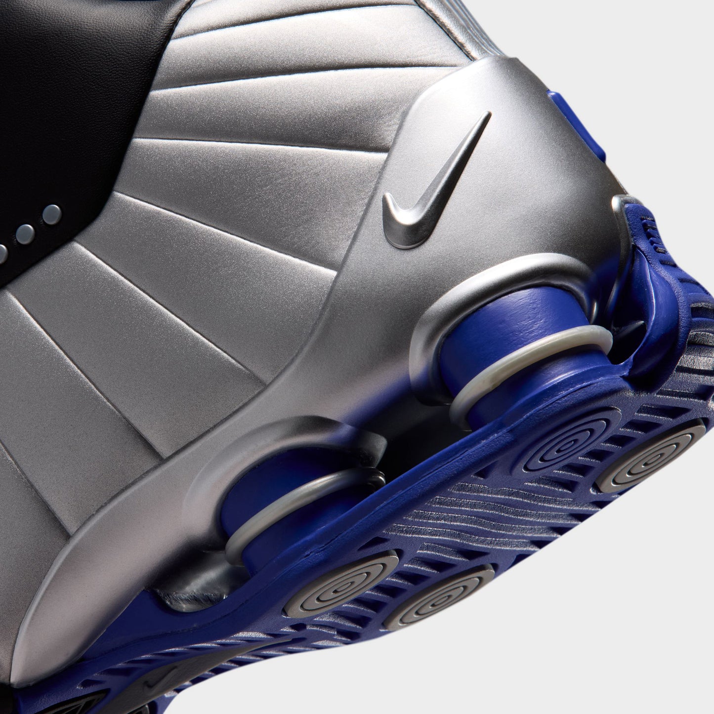 Nike Shox BB4 Noir / Argent Métallisé-Lapis