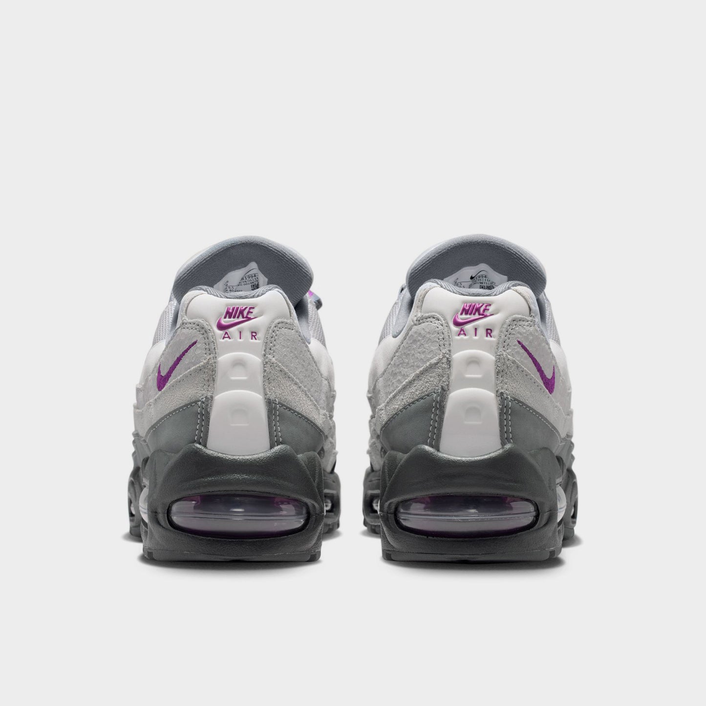 Nike Femmes Air Max 95 Gris Froid / Baie Audacieuse - Gris Fumée Clair