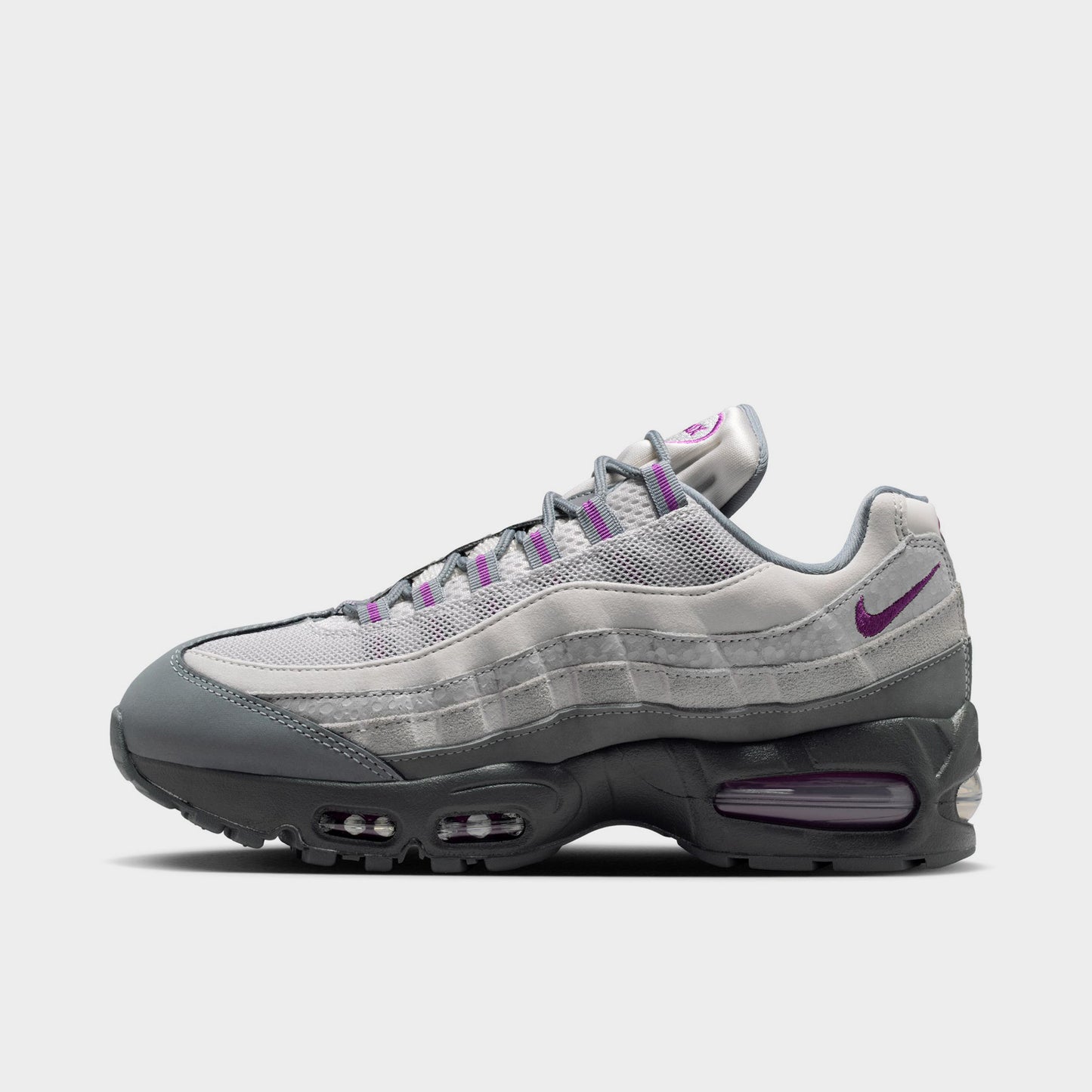 Nike Femmes Air Max 95 Gris Froid / Baie Audacieuse - Gris Fumée Clair