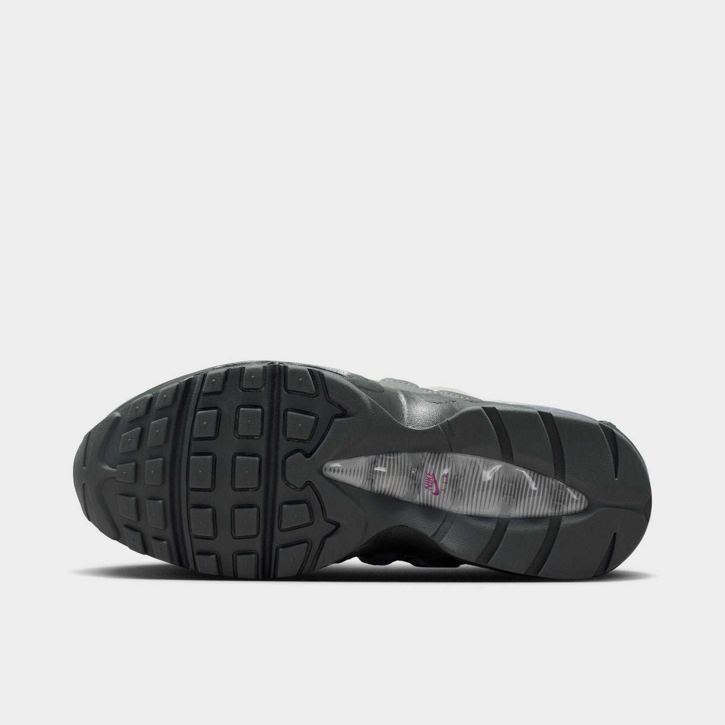 Nike Femmes Air Max 95 Gris Froid / Baie Audacieuse - Gris Fumée Clair
