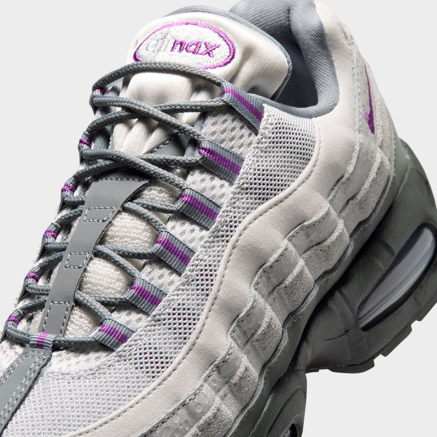 Nike Femmes Air Max 95 Gris Froid / Baie Audacieuse - Gris Fumée Clair