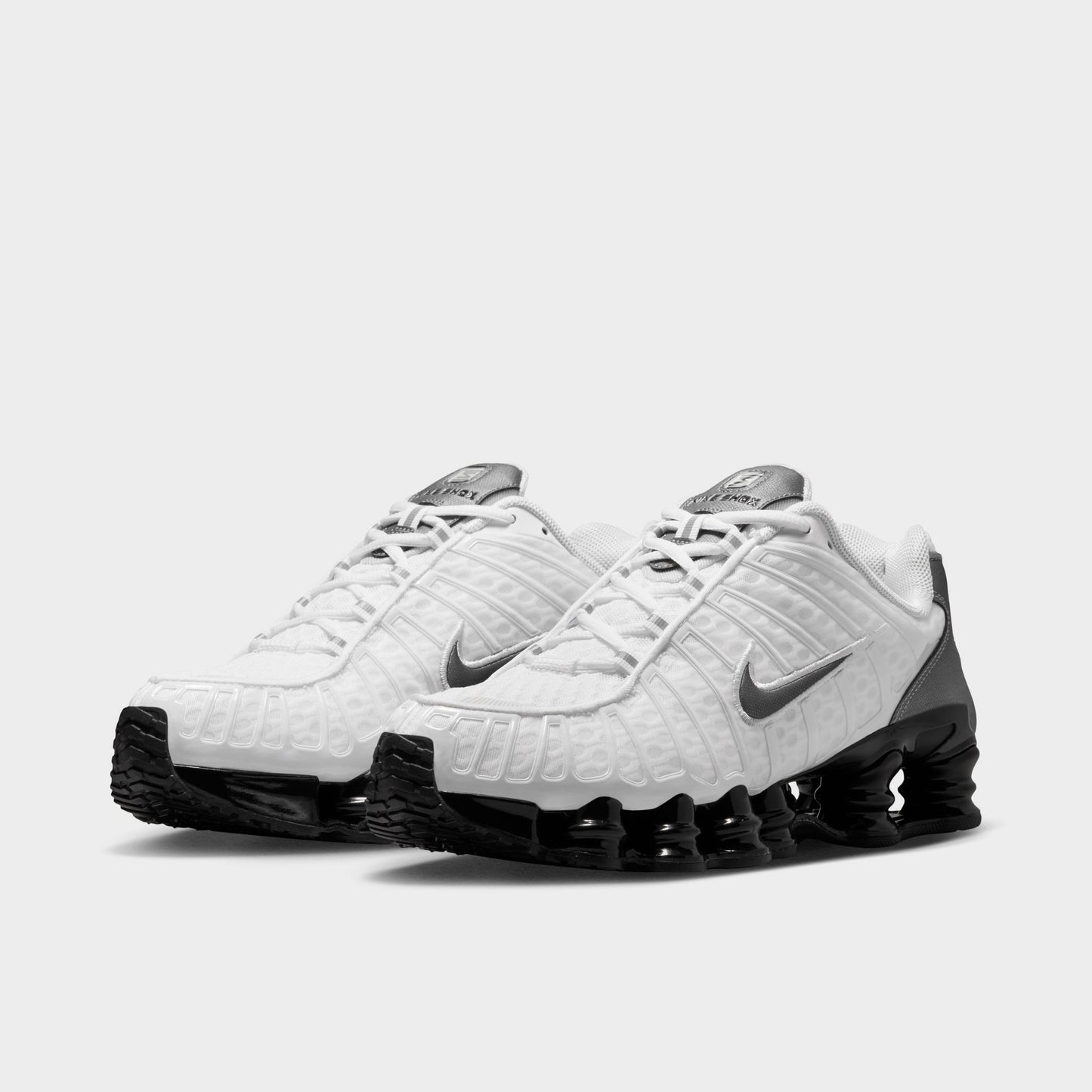 Nike Shox TL White / Metallic Cool Grey - Black