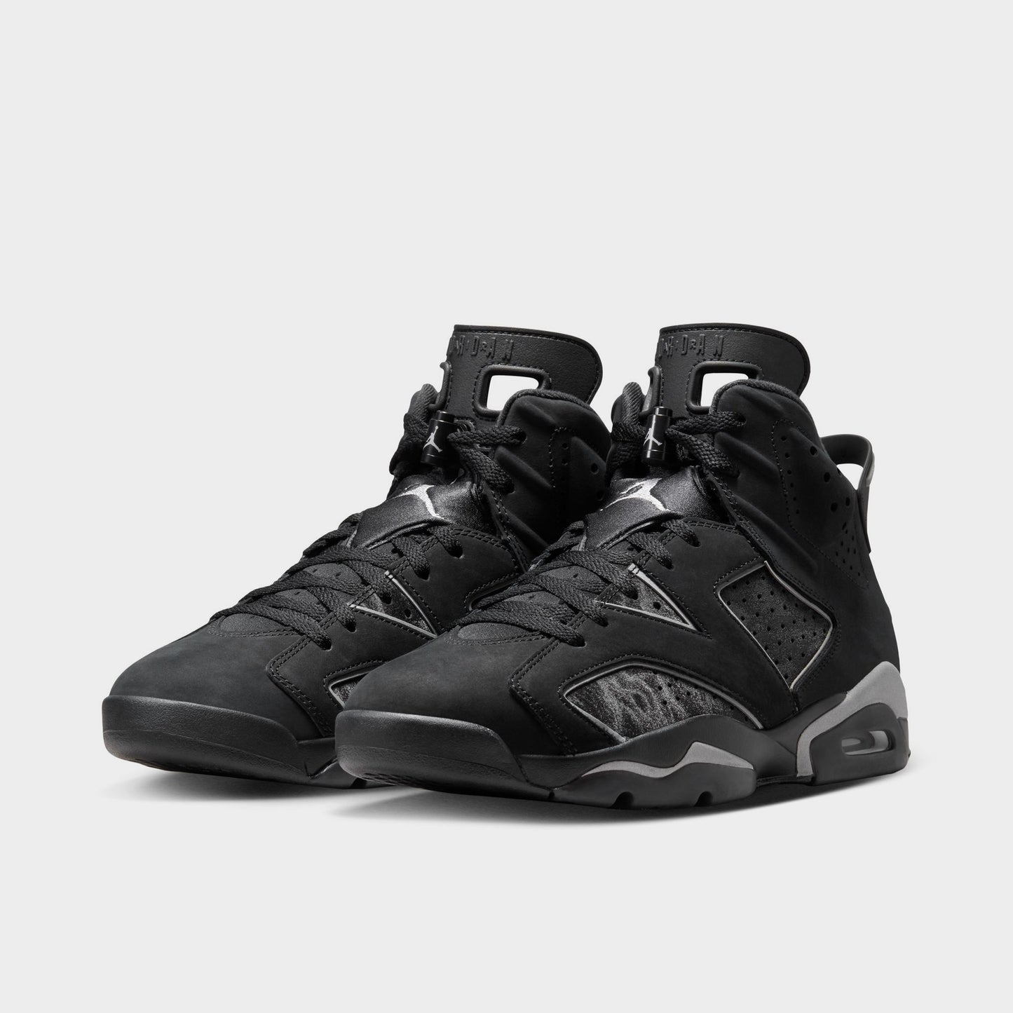 Jordan 6 Retro Black / Reflect Silver - Black