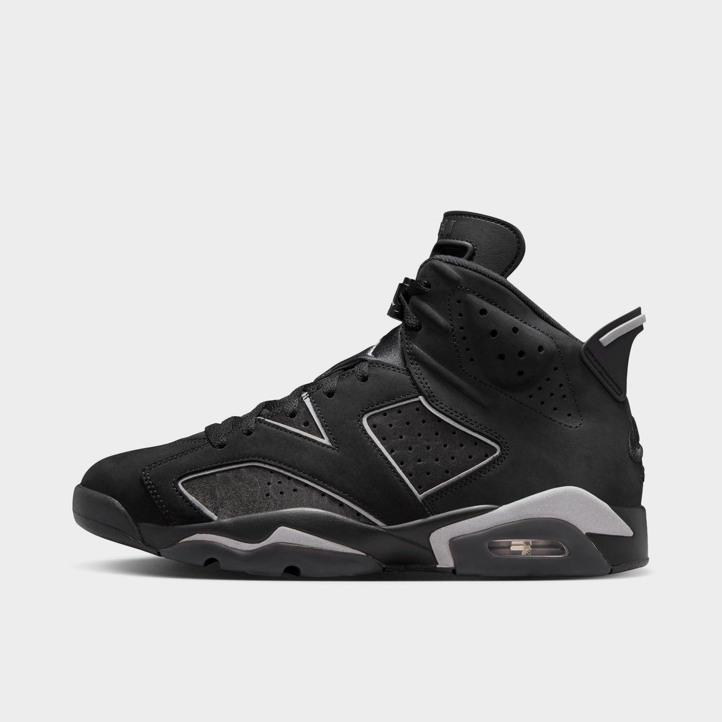 Jordan 6 Retro Black / Reflect Silver - Black