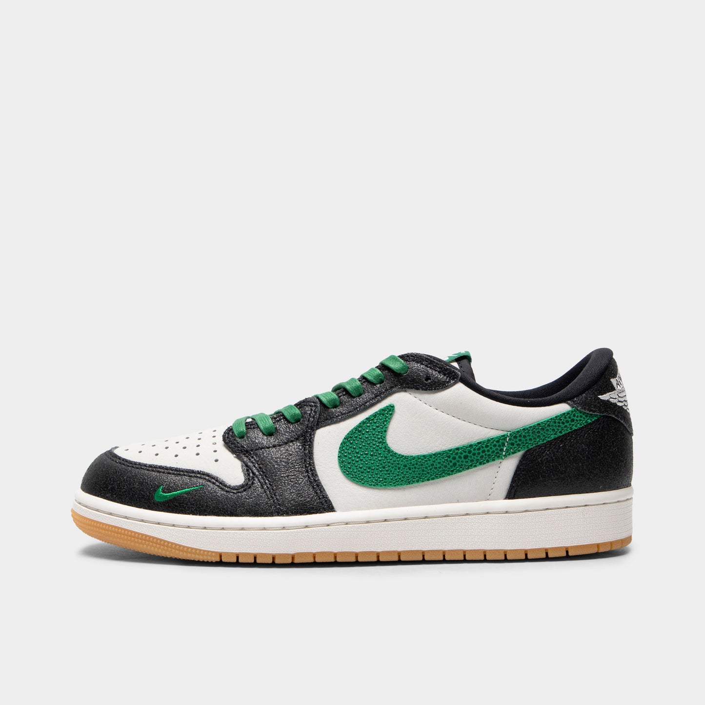 Jordan 1 Retro Low OG Phantom / Pine Green-Black